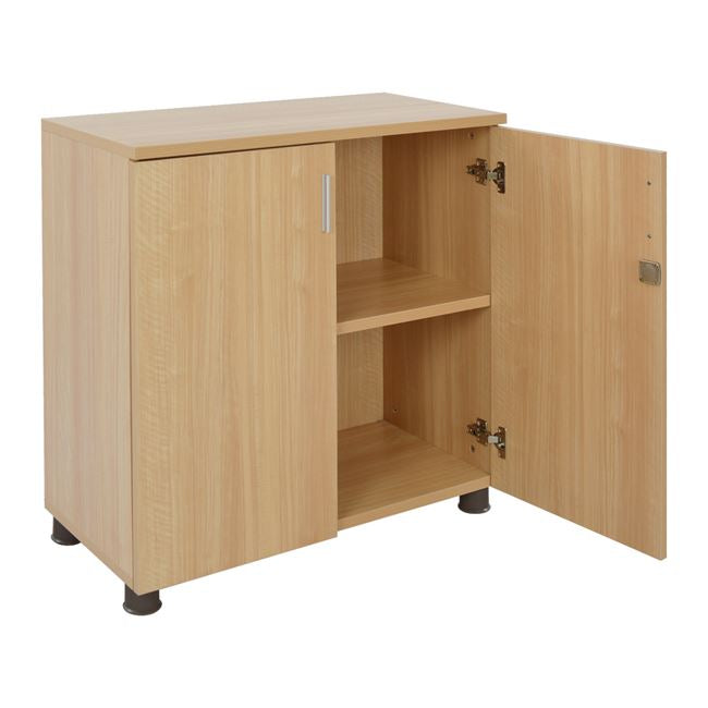 Професионален офис шкаф цвят бук 80x40x82см