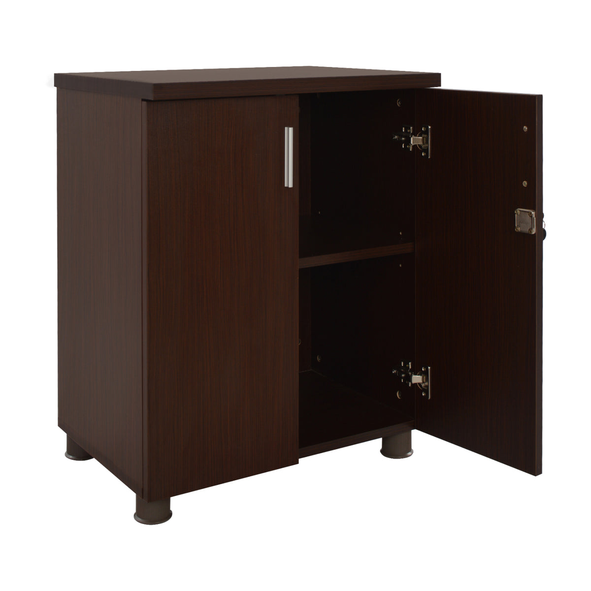 Професионален офис шкаф в цвят венге 60x46x75 см.