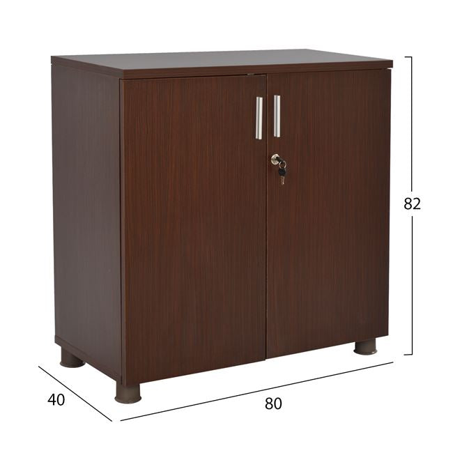 Професионален офис шкаф венге 80x40x82см