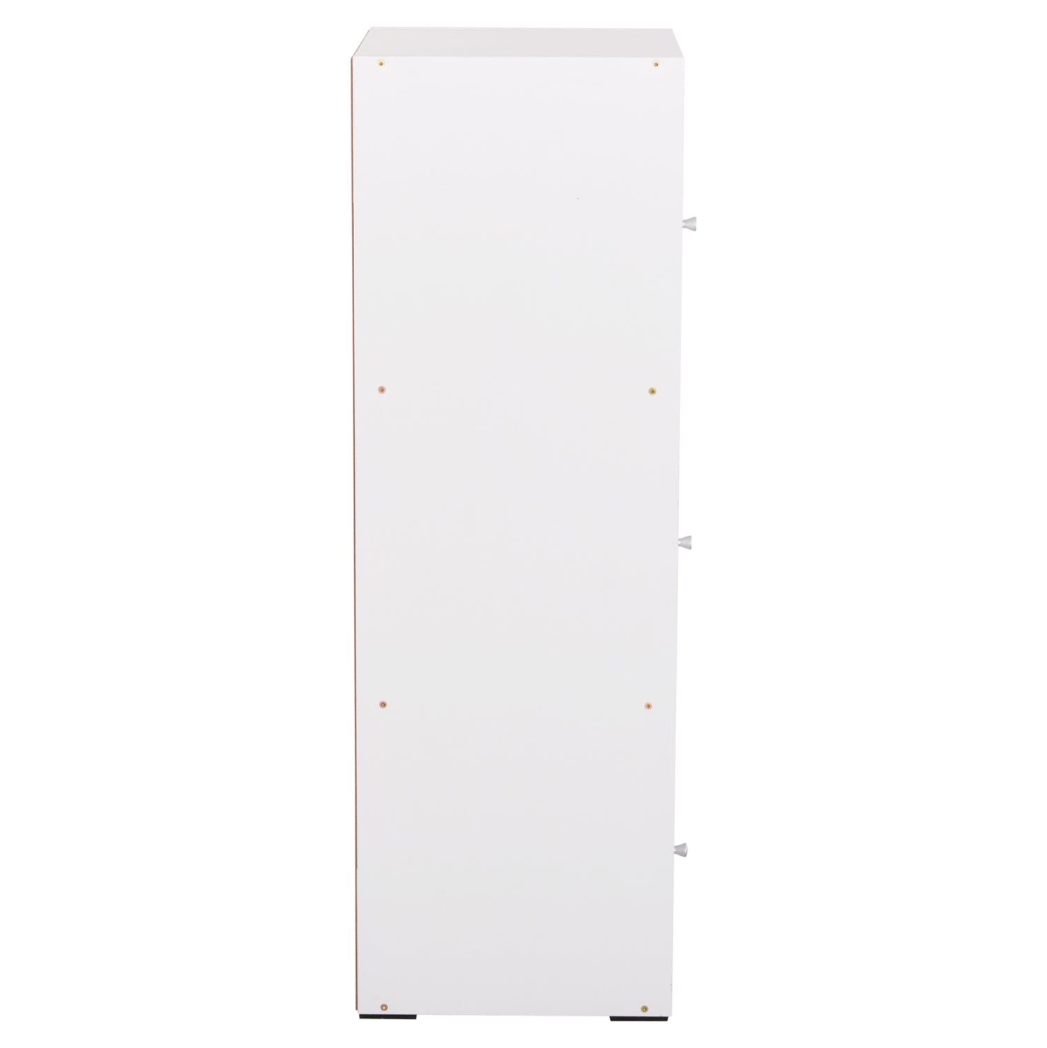 ШКАФ С 3 ОТДЕЛЕНИЯ ЗА СЪХРАНЕНИЕ SORIANO БЯЛ МЕЛАМИН 40x39x119Hсм.