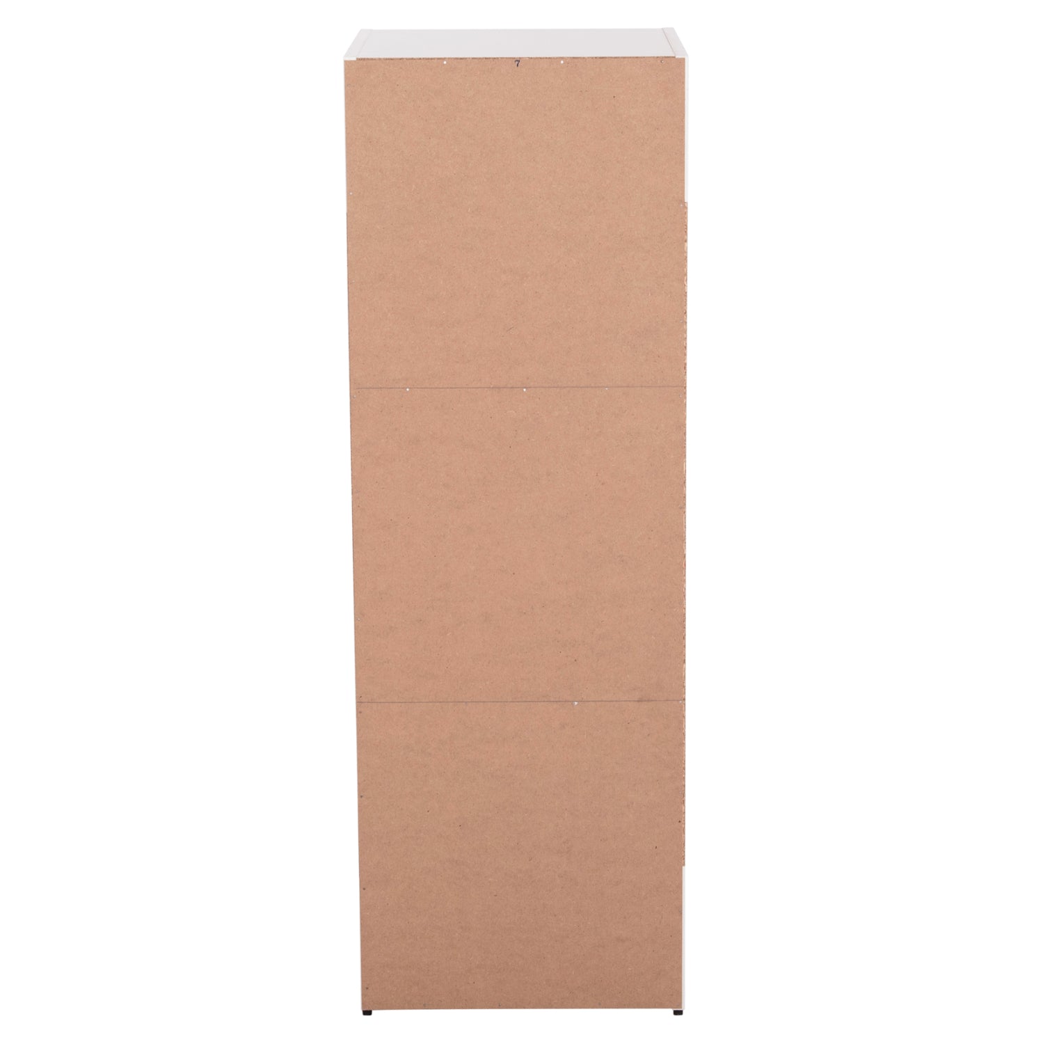 ШКАФ С 3 ОТДЕЛЕНИЯ ЗА СЪХРАНЕНИЕ SORIANO БЯЛ МЕЛАМИН 40x39x119Hсм.