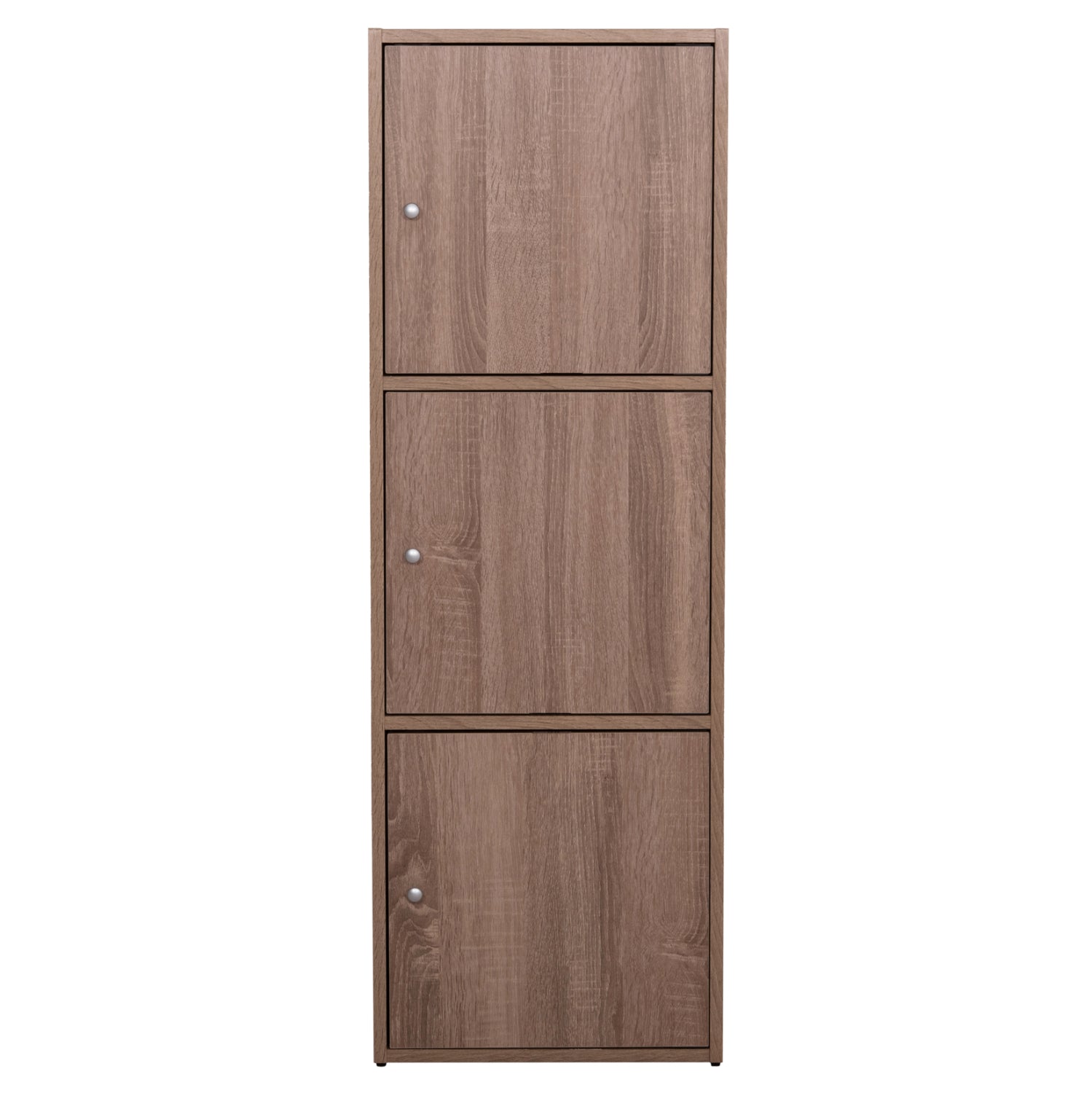 ШКАФ С 3 ОТДЕЛЕНИЯ ЗА СЪХРАНЕНИЕ SORIANO СОНОМА ДЪБ МЕЛАМИН 40x39x119Hсм.