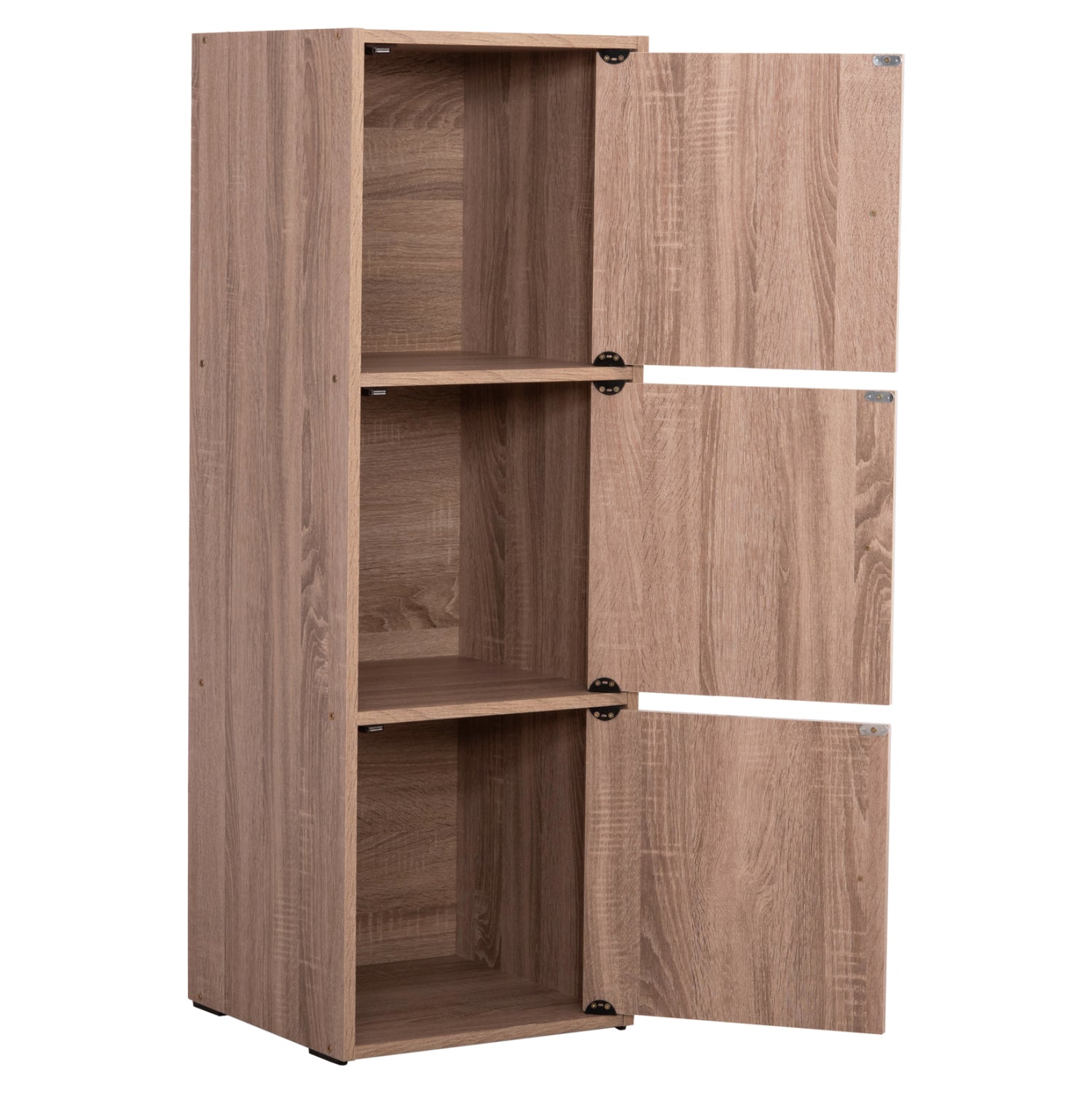 ШКАФ С 3 ОТДЕЛЕНИЯ ЗА СЪХРАНЕНИЕ SORIANO СОНОМА ДЪБ МЕЛАМИН 40x39x119Hсм.