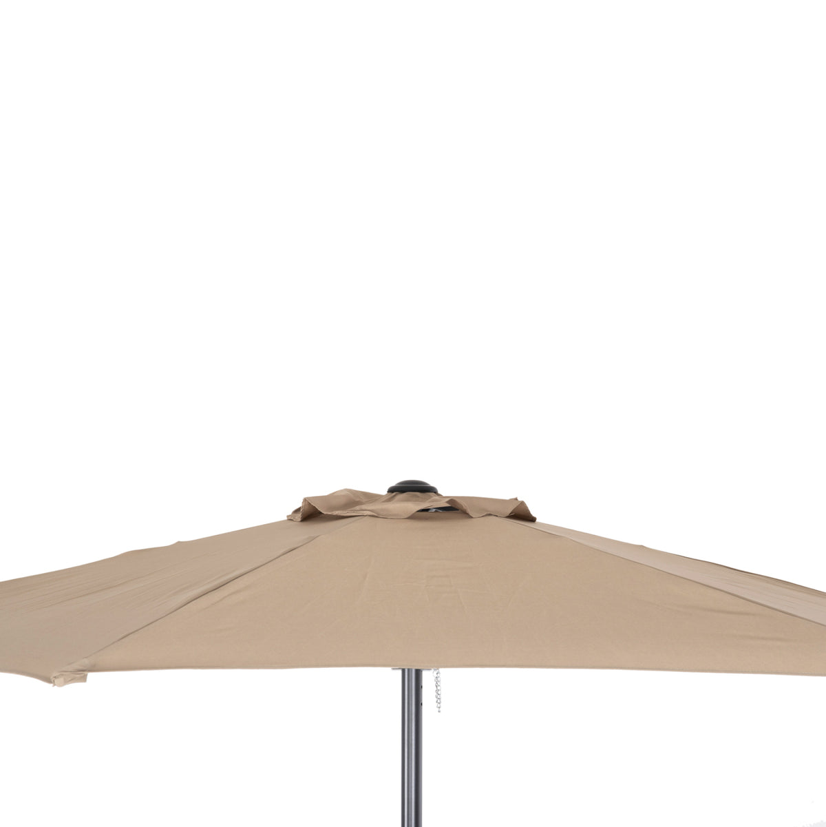 Алуминиев чадър с 6 спици KACEN мокачино-антрацит Φ250x236H см.