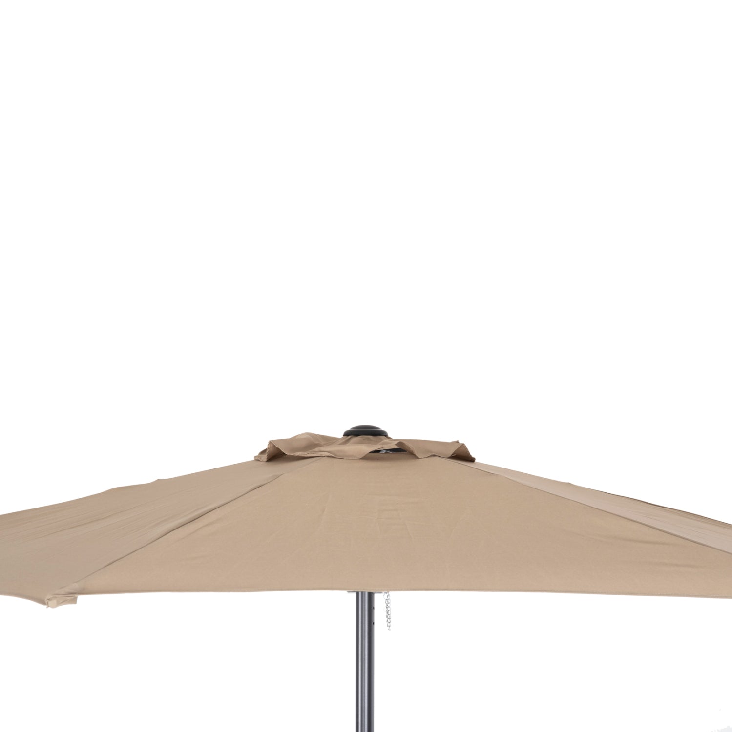 Алуминиев чадър с 6 спици KACEN мокачино-антрацит Φ250x236H см.