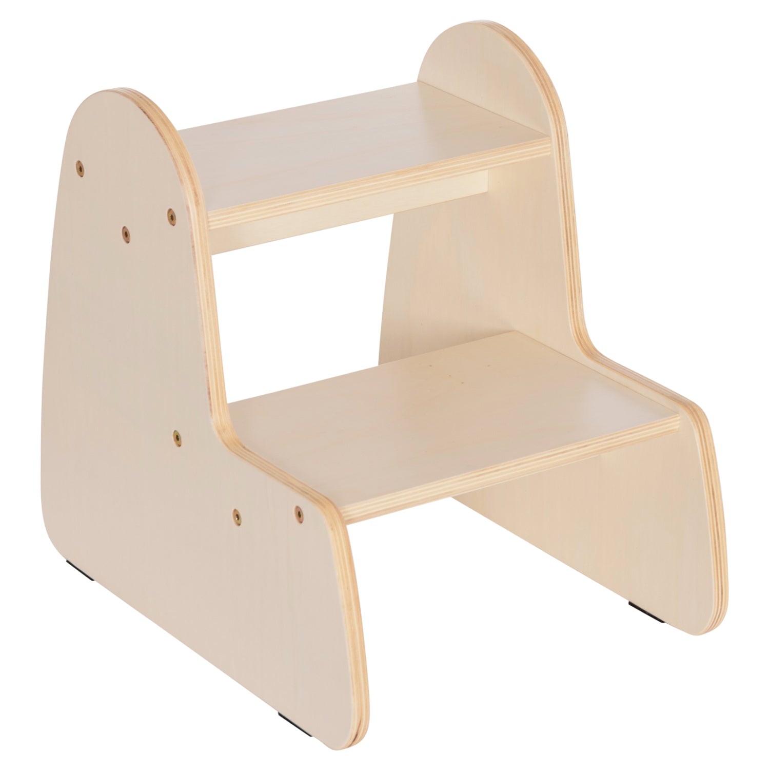 Детска стълба/стол RICKI MDF и шперплат естествен 33x43.5x40.5 см