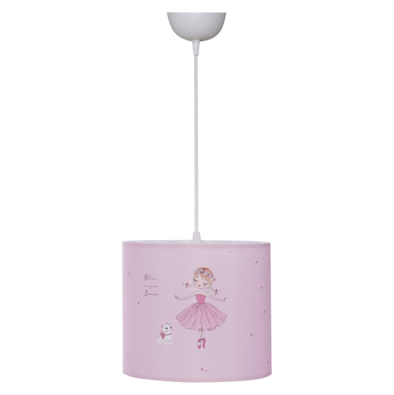 ДЕТСКИ ПЛАФОНЕН ПОЛИЛЕЙ ПЛАТ RINK BALLERINA Φ25x21-62H FB97575.02