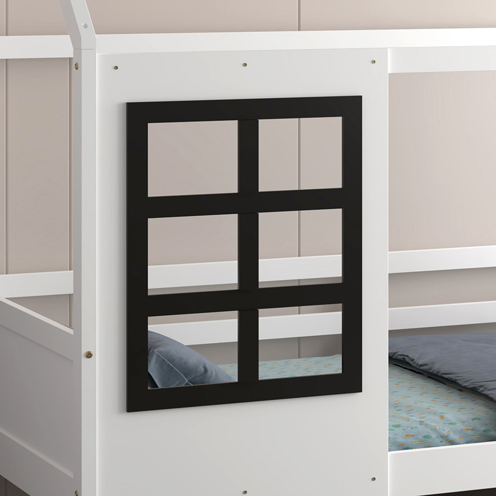 Детско Легло DOMER Montessori, Бял бор 90x190см HM742.01