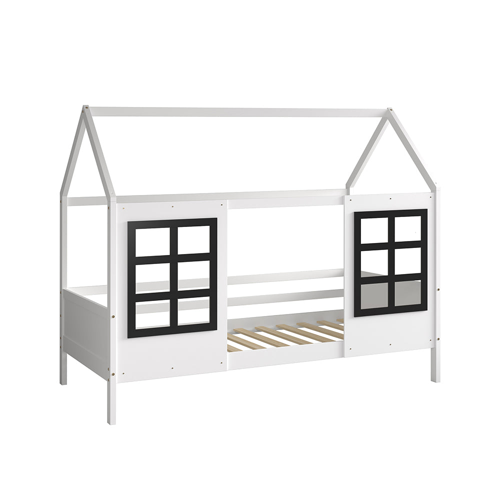 Детско Легло DOMER Montessori, Бял бор 90x190см HM742.01