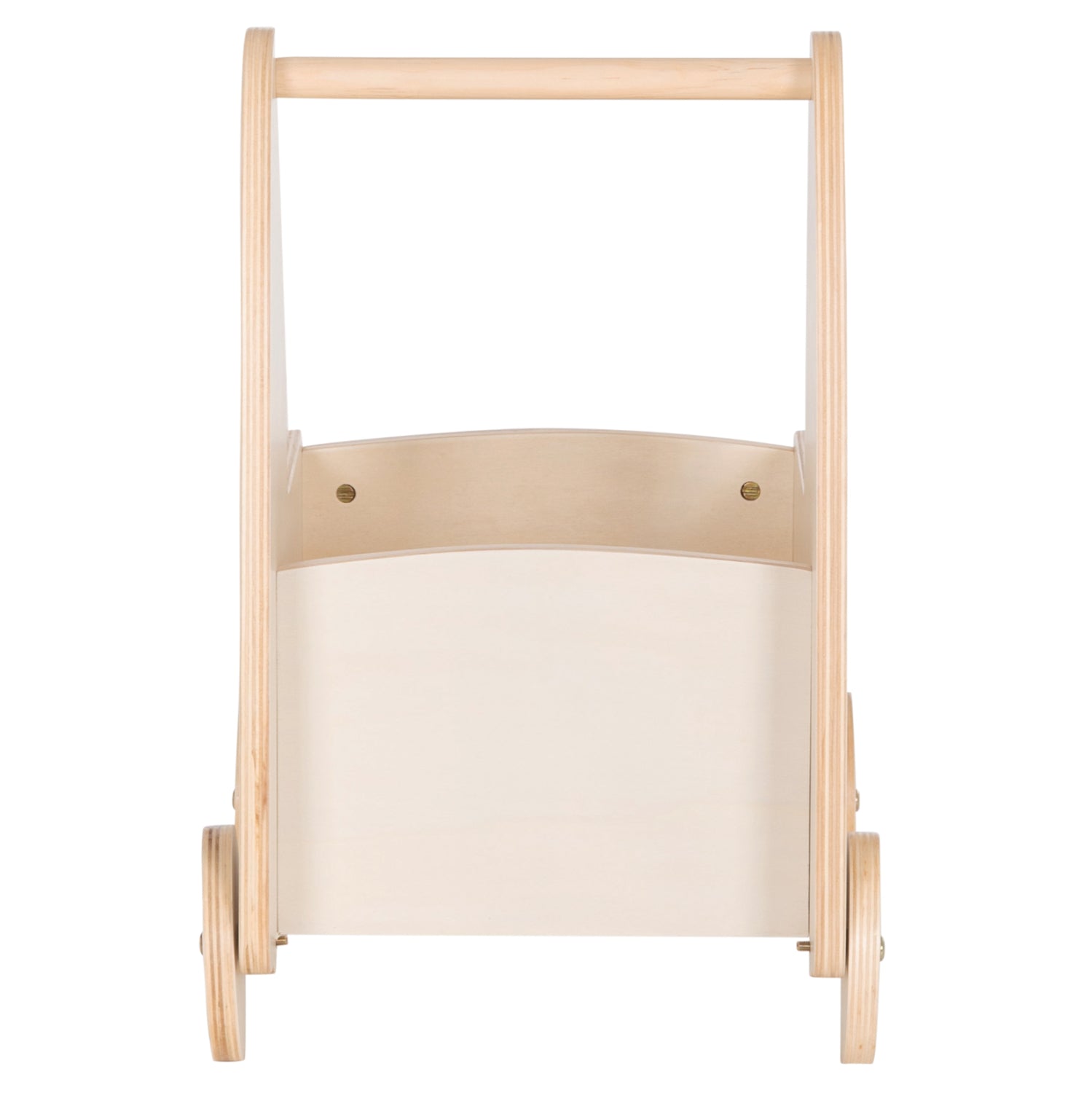 Детска количка RICKI MDF & шперплат естествен 33x45x50 см