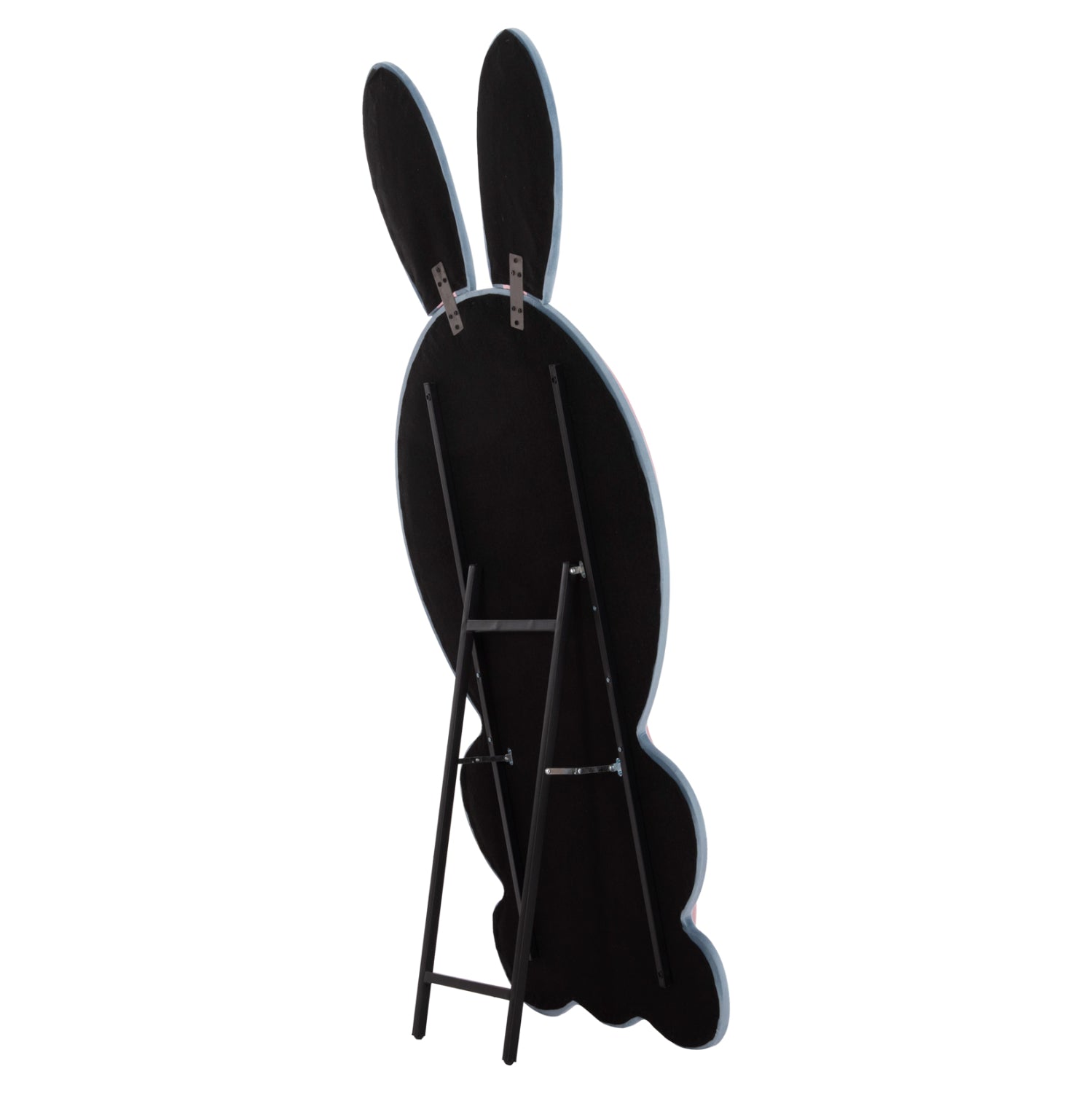 ДЕТСКО ПОДОВО ОГЛЕДАЛО BUNNY МДФ В РОЗОВО И СИНЬО-ЧЕРНА ОСНОВА 80x162см.