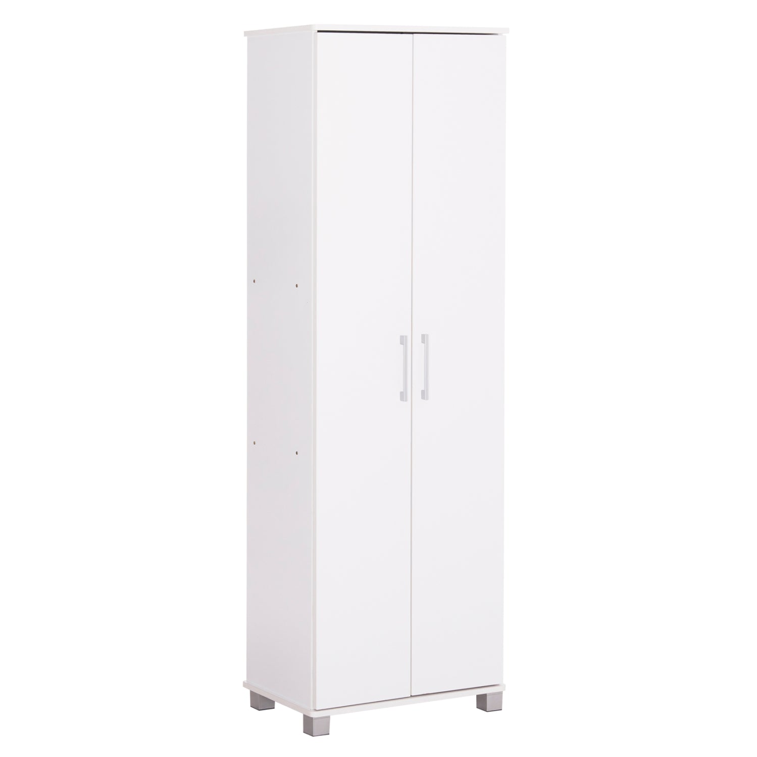 ШКАФ ЗА ОБУВКИ CLUSE МЕЛАМИН В БЯЛ ЦВЯТ 60x36.5x186.5Hсм.