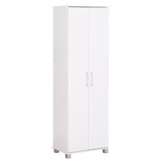 ШКАФ ЗА ОБУВКИ CLUSE МЕЛАМИН В БЯЛ ЦВЯТ 60x36.5x186.5Hсм.