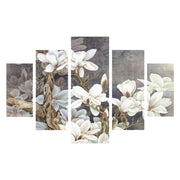 5 части MDF картина магнолия Kobus 82X56x0,3 cm.