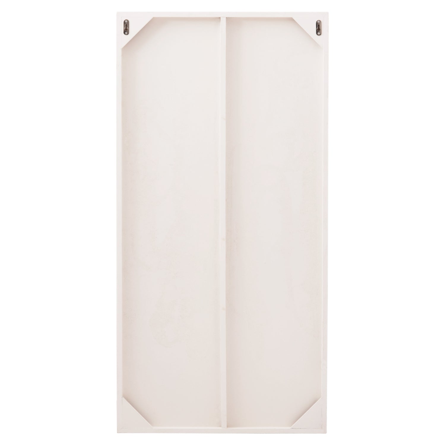 Трипанелна стенна картина карта на света SANTORINI MDF в цвят екрю 180x4(дебелина)x120Hсм.
