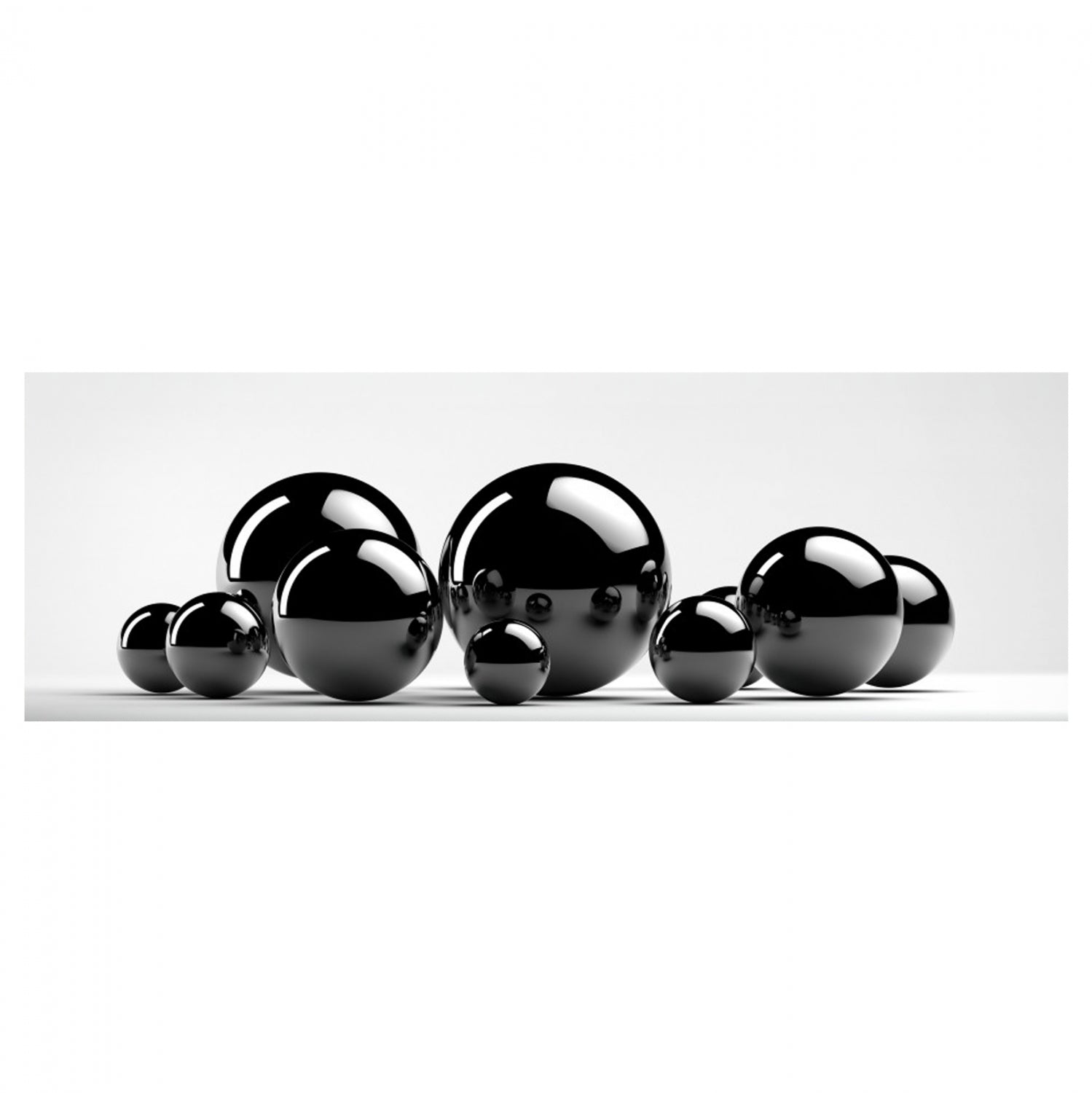 Платно черно-бяло 80x3x30 см.