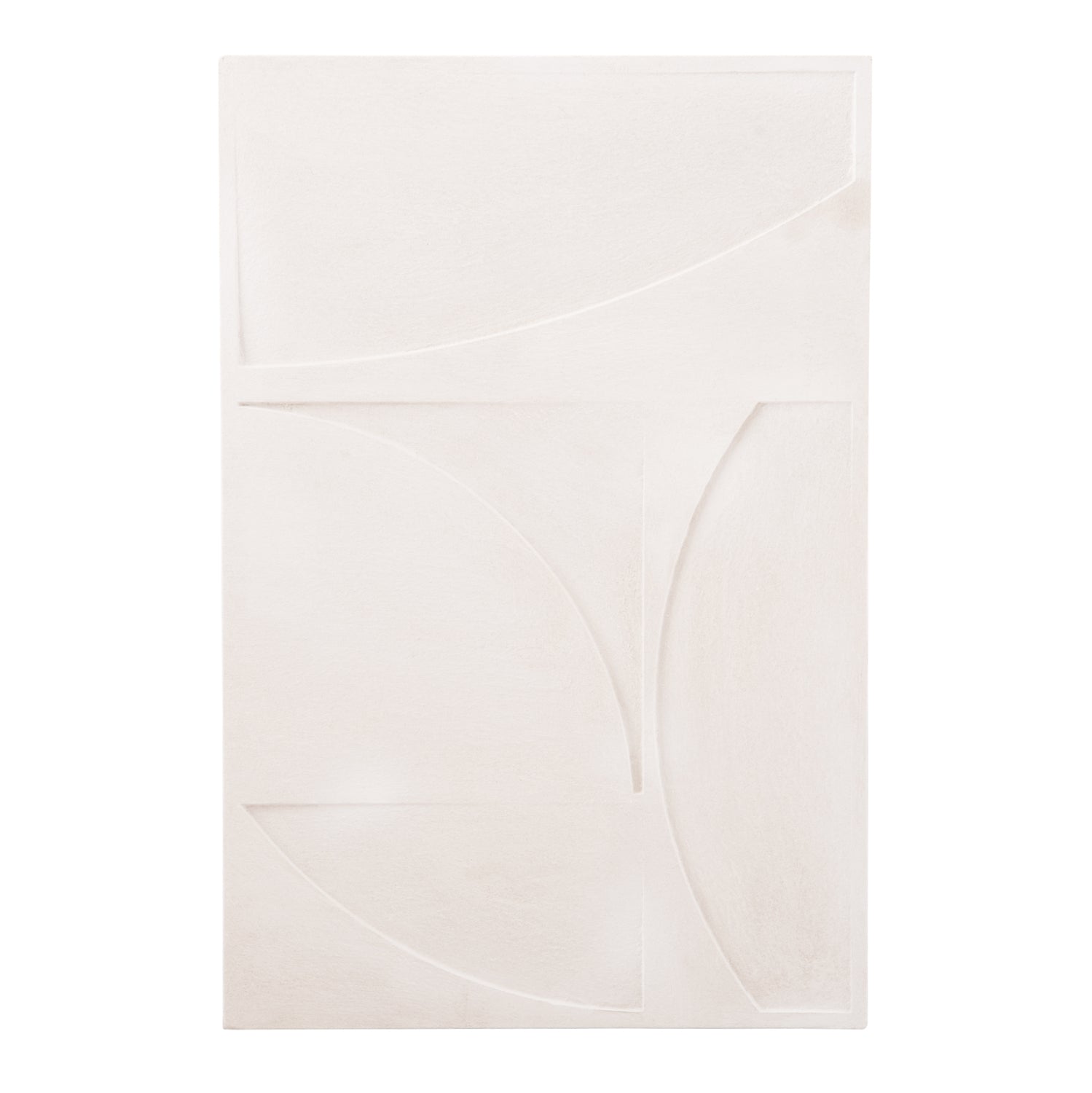 Стенен декоративен панел серия SANTORINI MDF в цвят екрю 80x4(дебелина)x120Hсм.