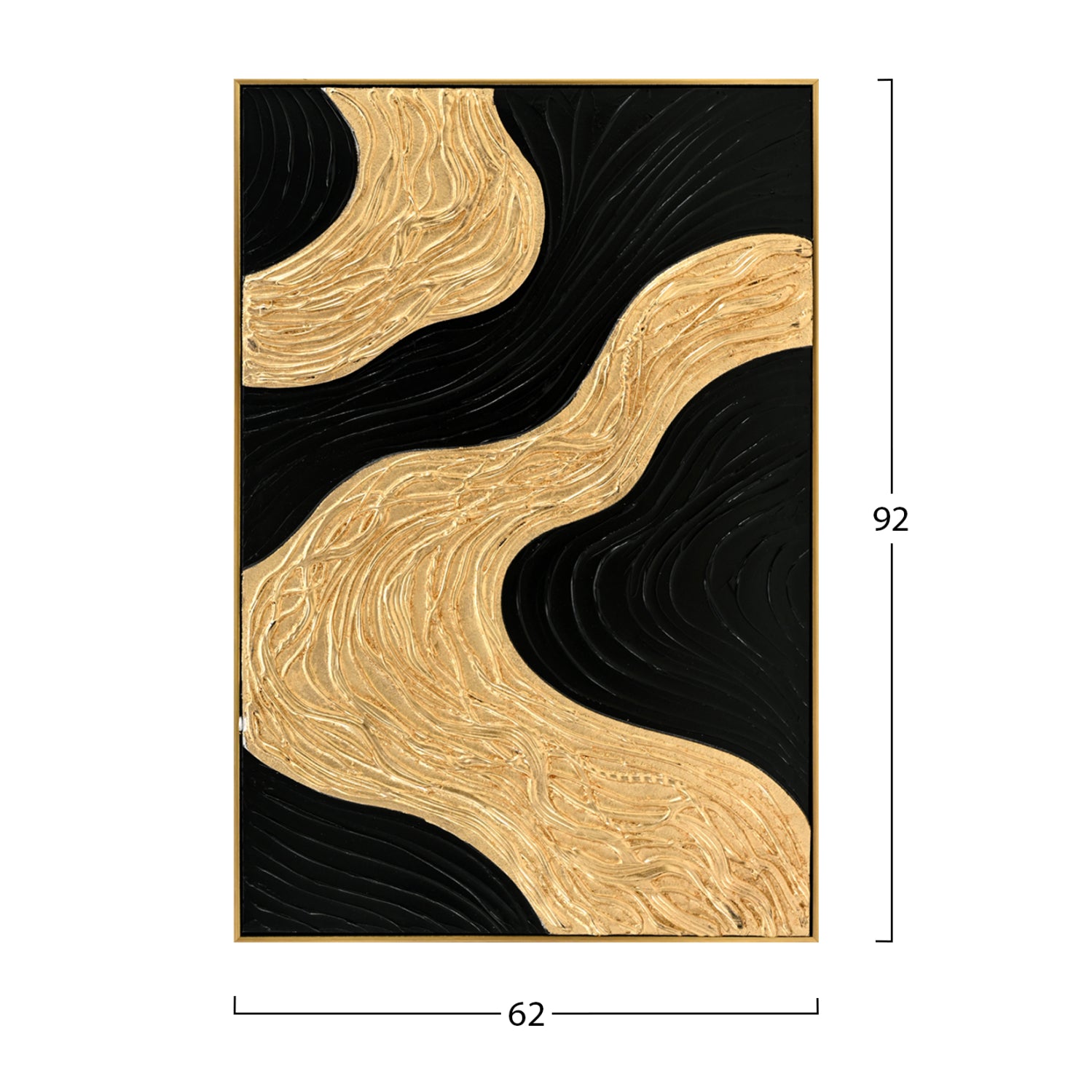 СТЕННА КАРТИНА 3D SEDIMENT БЕЖОВА PS РАМКА-РЪЧНО ИЗРАБОТЕНИ ФОРМИ 62x4,5x92Hсм.