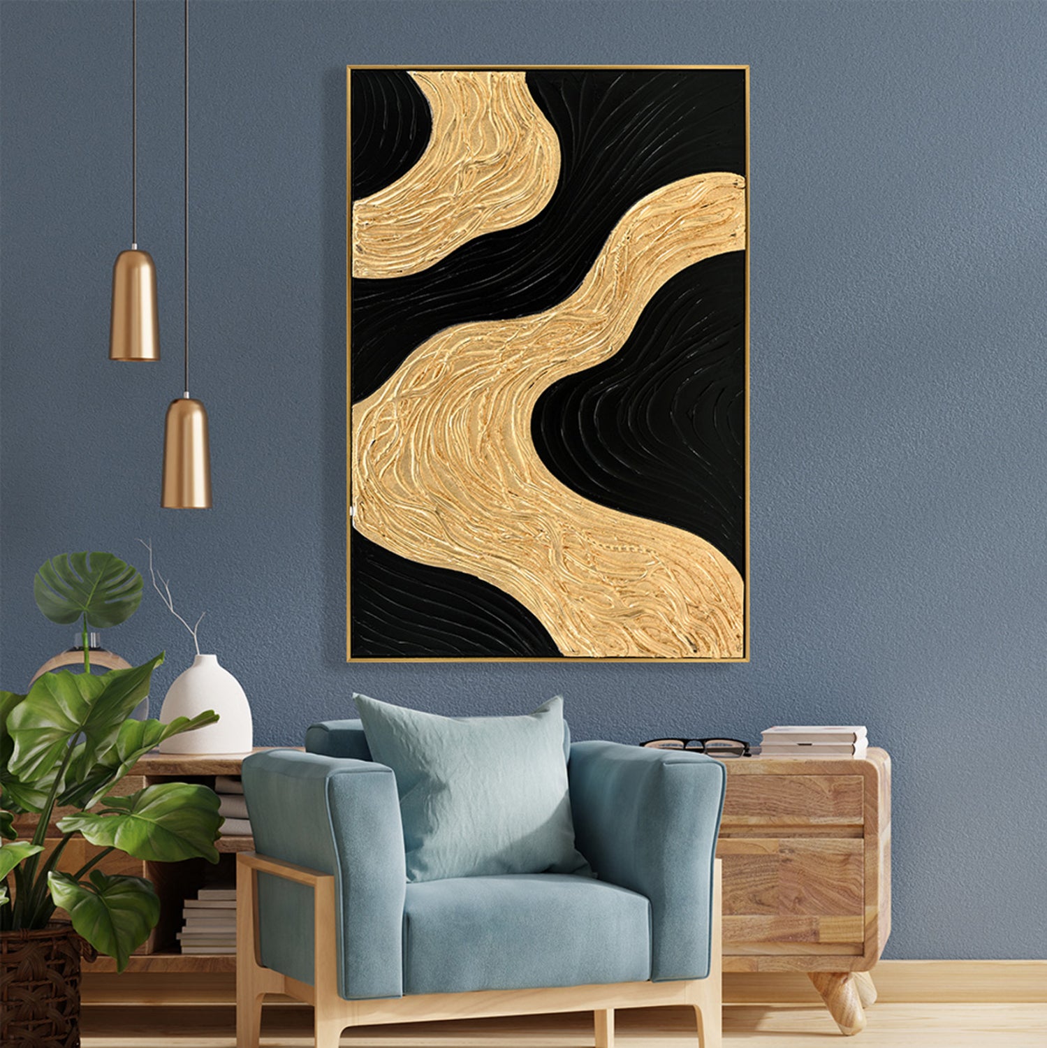 СТЕННА КАРТИНА 3D SEDIMENT БЕЖОВА PS РАМКА-РЪЧНО ИЗРАБОТЕНИ ФОРМИ 62x4,5x92Hсм.
