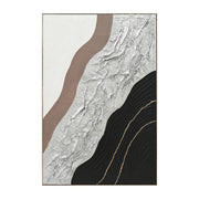 СТЕННА КАРТИНА ABSTRACT БЕЖОВА PS РАМКА-ПЛАТНО-РЪЧНА ИЗРАБОТКА 82x4.5x122Hсм.