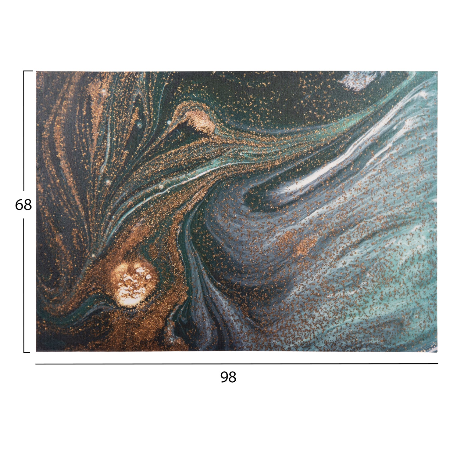 Картина за стена серия Gobi, печатно платно 98x2,5(дебелина)x68Hcm.