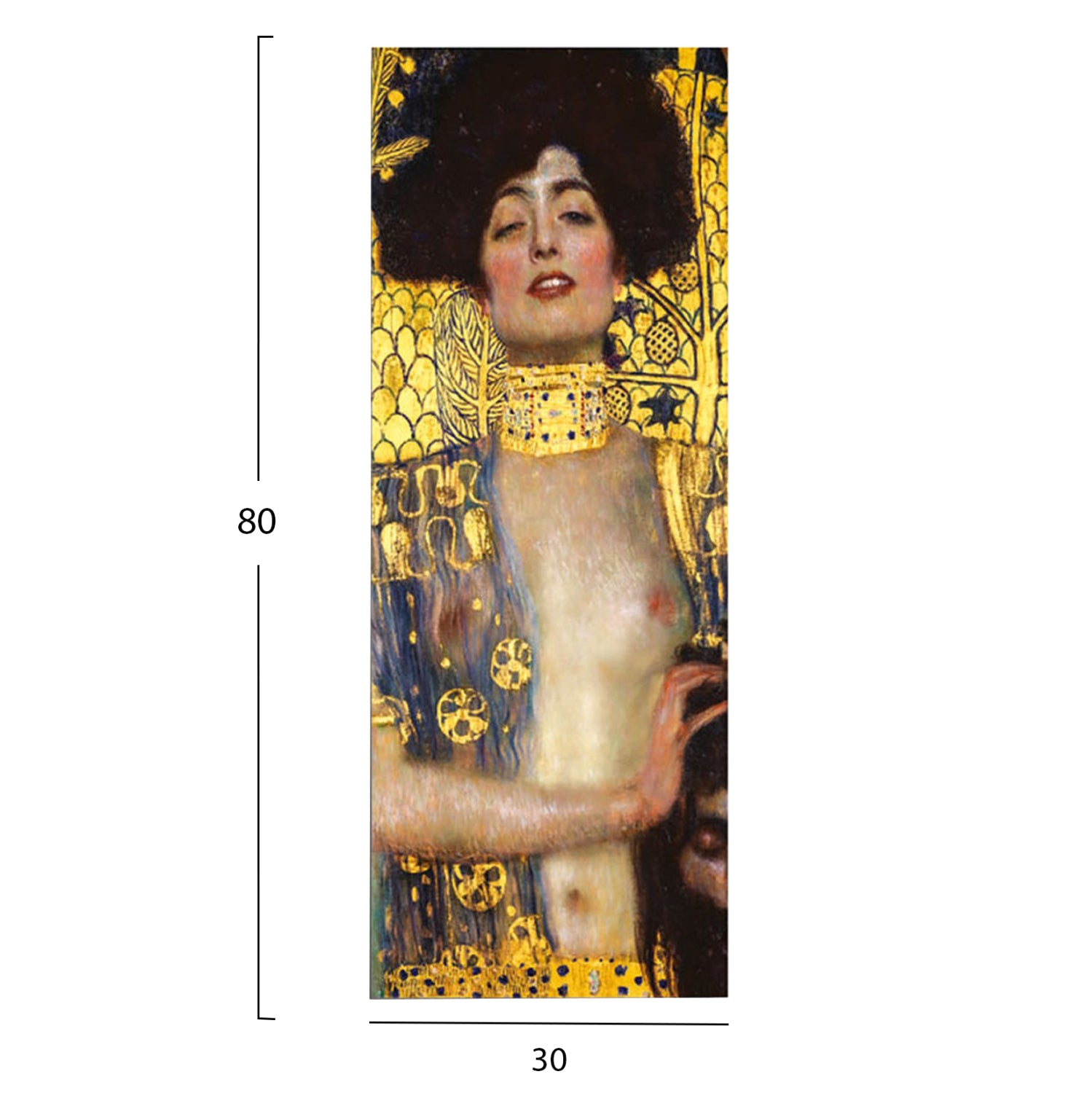 СТЕННА КАРТИНА СЕРИЯ GOBI ПЕЧАТАН КАНВАС 30x3(дебелина)x80Всм.