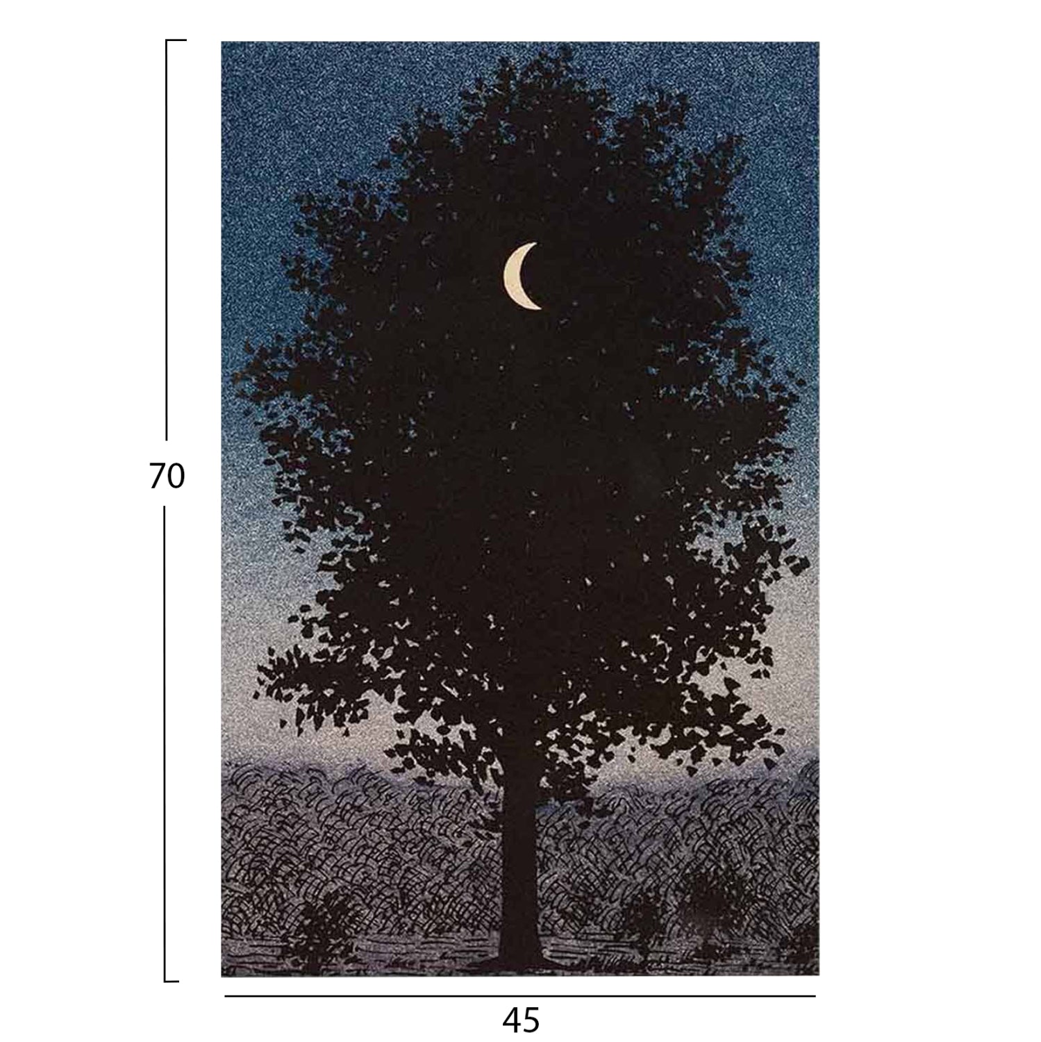СТЕННА КАРТИНА СЕРИЯ GOBI ПЕЧАТАН ПЛАТНО 45x3(дебелина)x70Всм.
