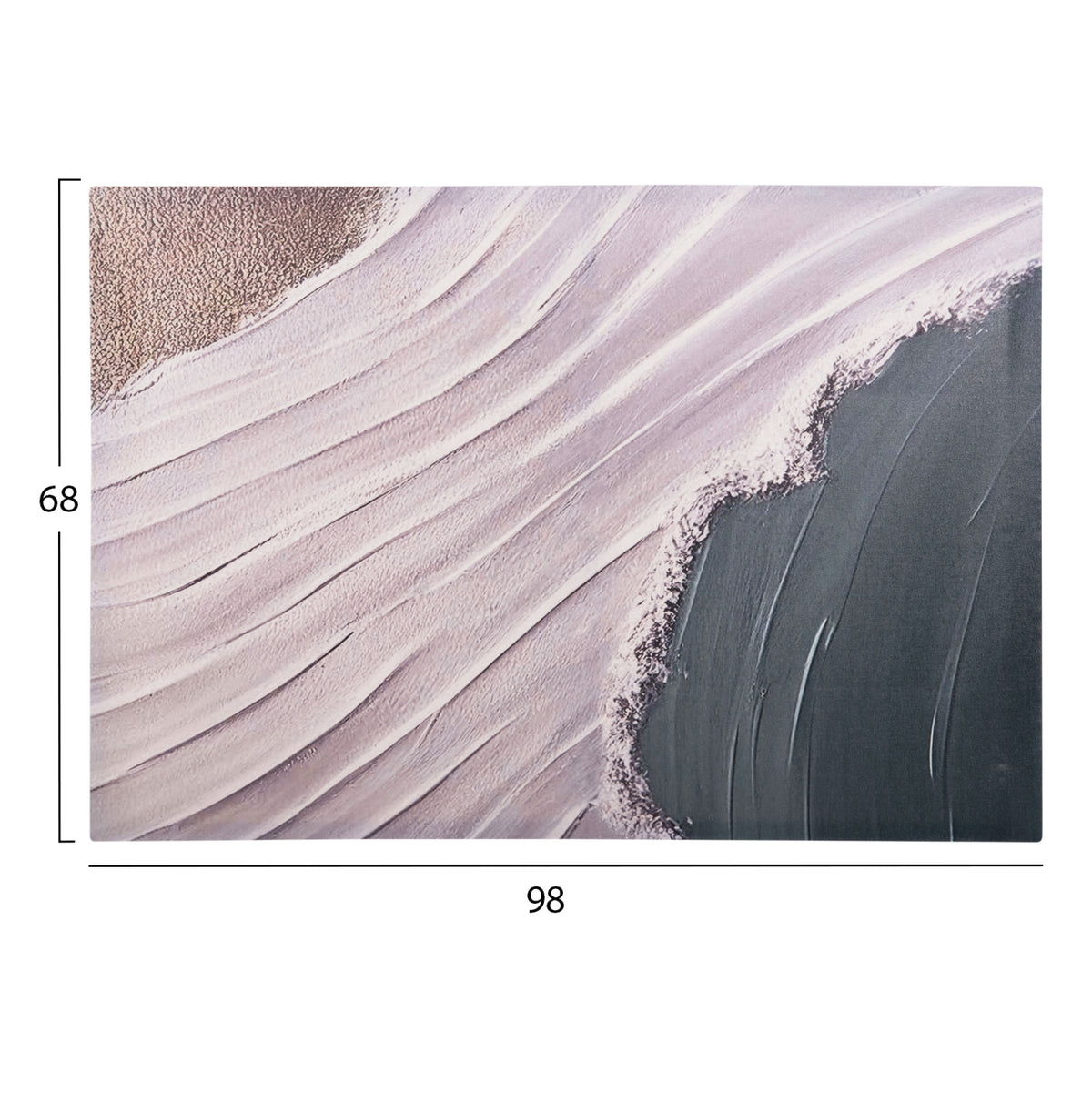 Картина за стена серия Gobi, печатно платно 98x2,5(дебелина)x68Hcm.