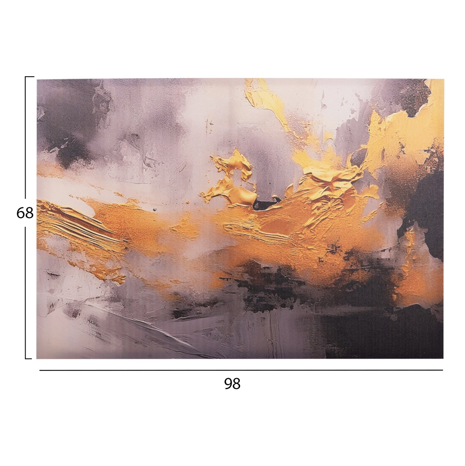 Картина за стена серия Gobi, печатно платно 98x2,5(дебелина)x68Hcm.