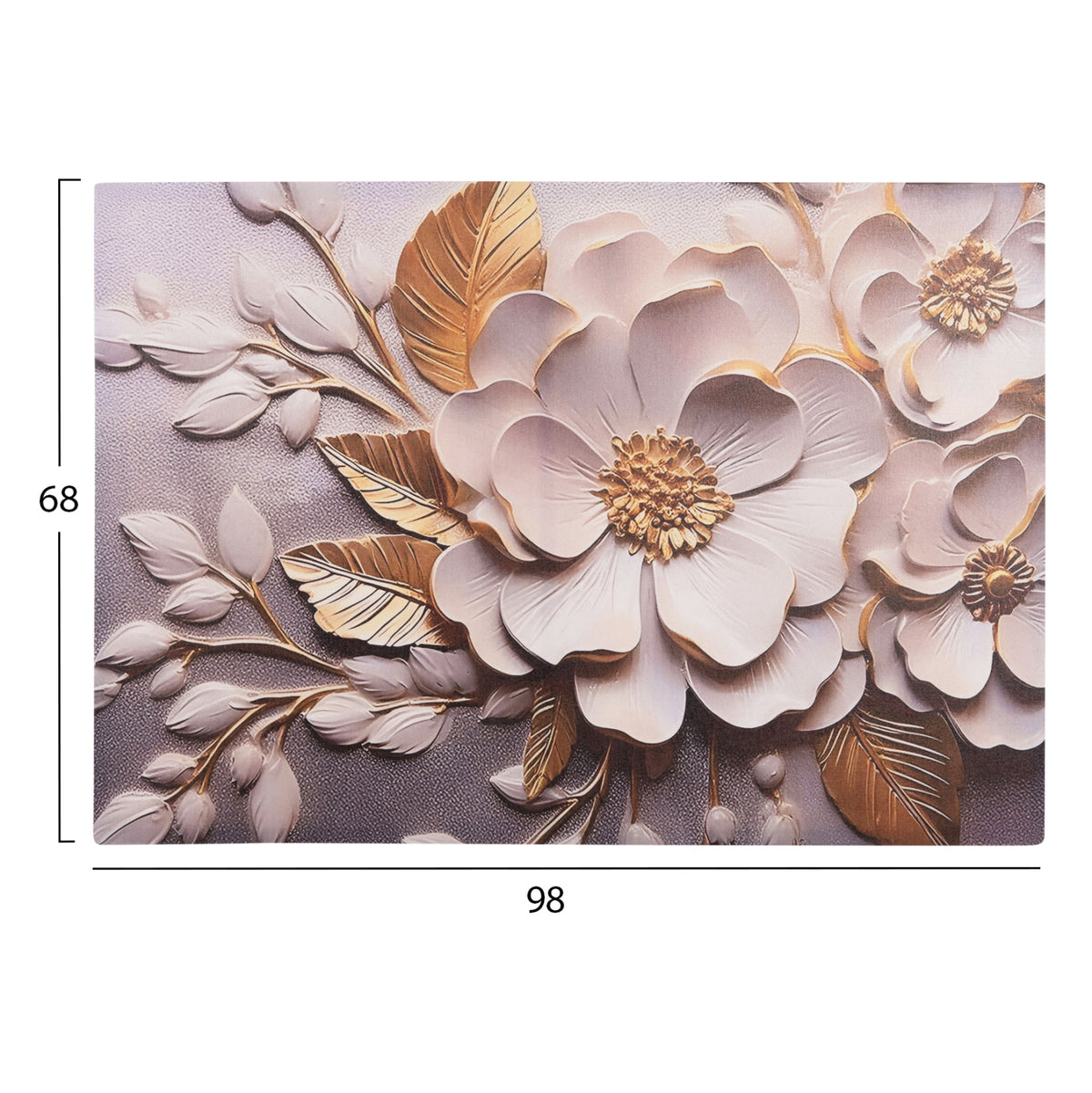 Картина за стена серия Gobi, печатно платно 98x2,5(дебелина)x68Hcm.