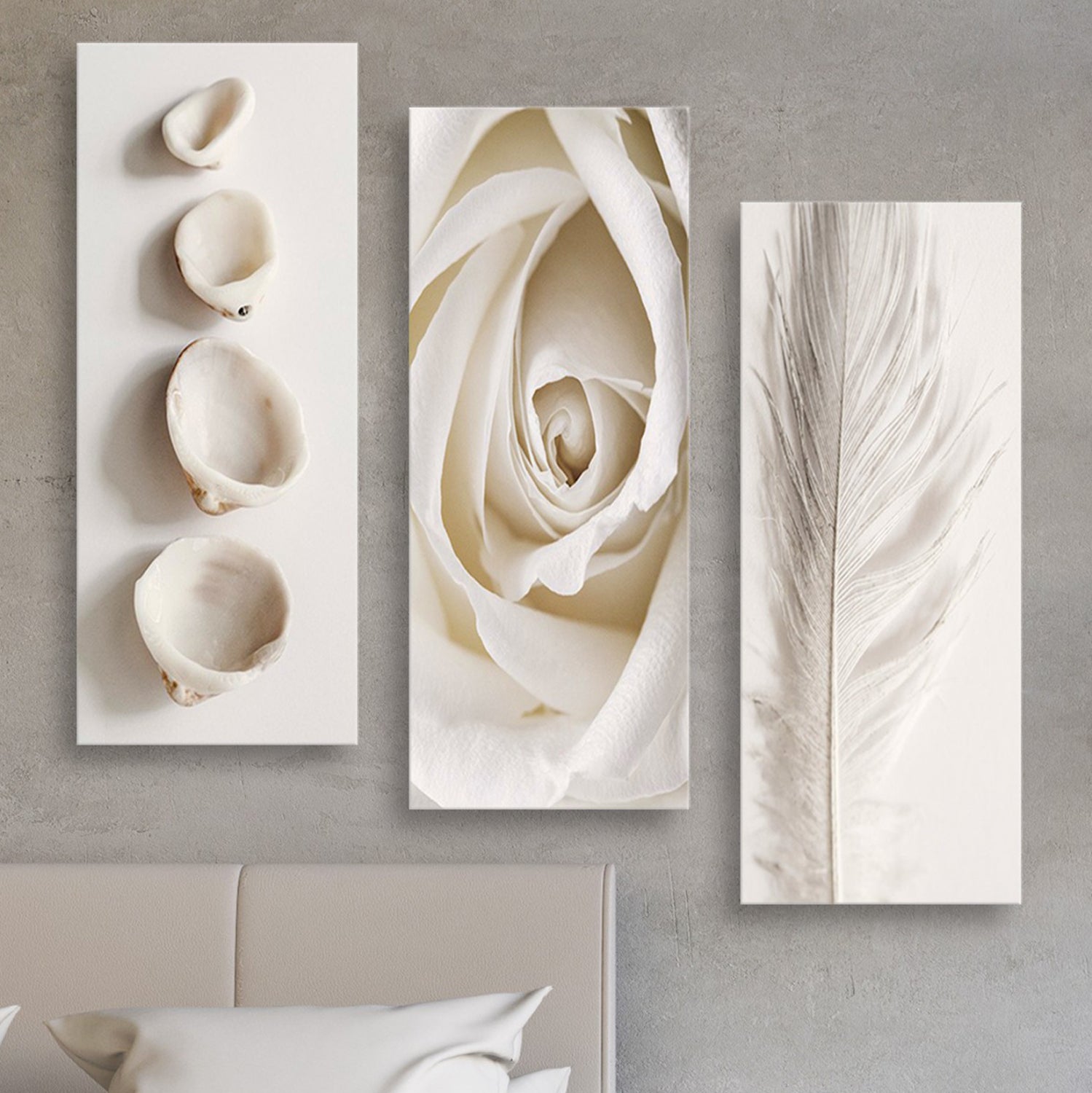 Три части MDF платно Натурални елементи 60x0,3x50 см.