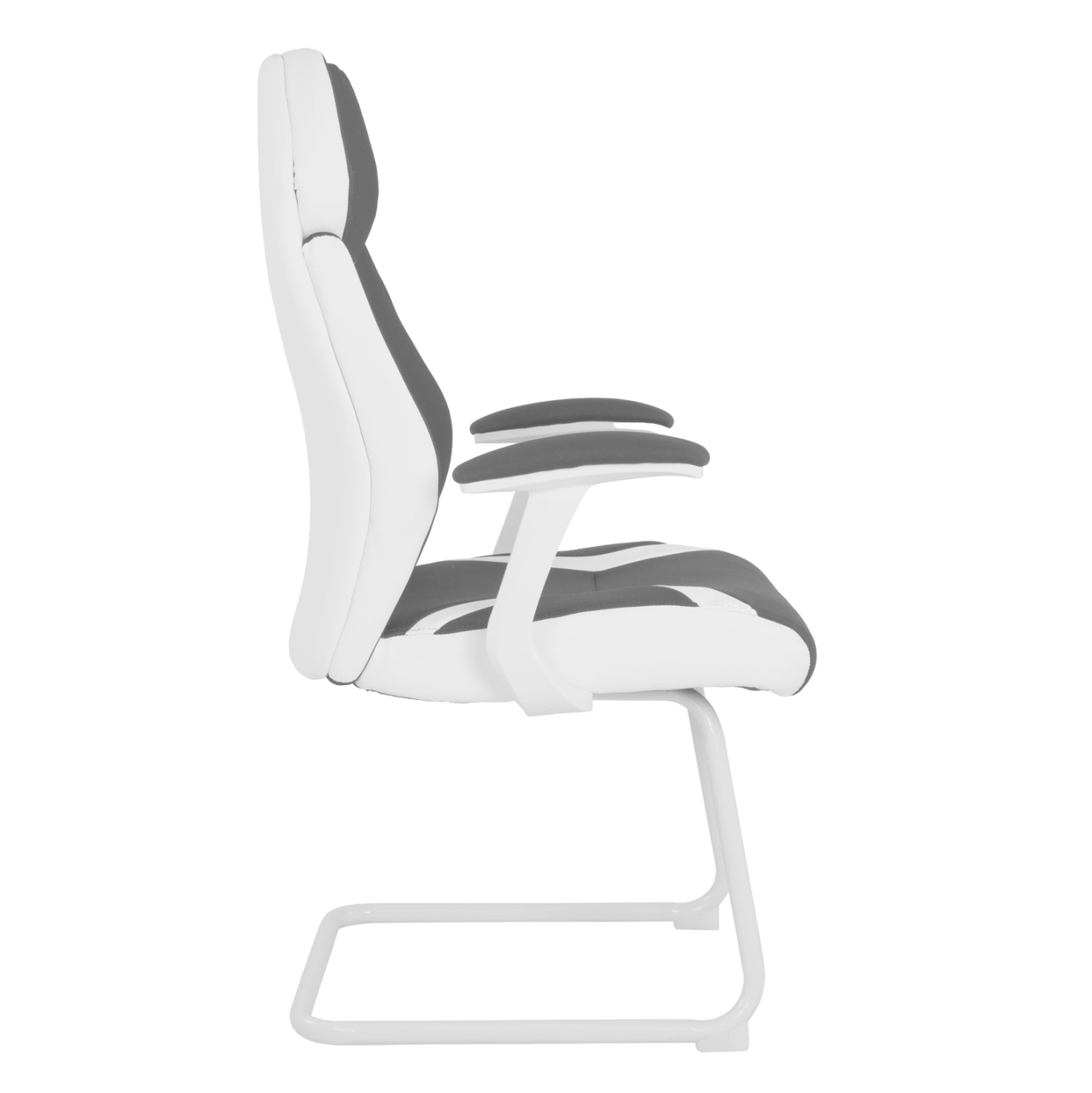Конферентен стол сив цвят 63x64x107 см