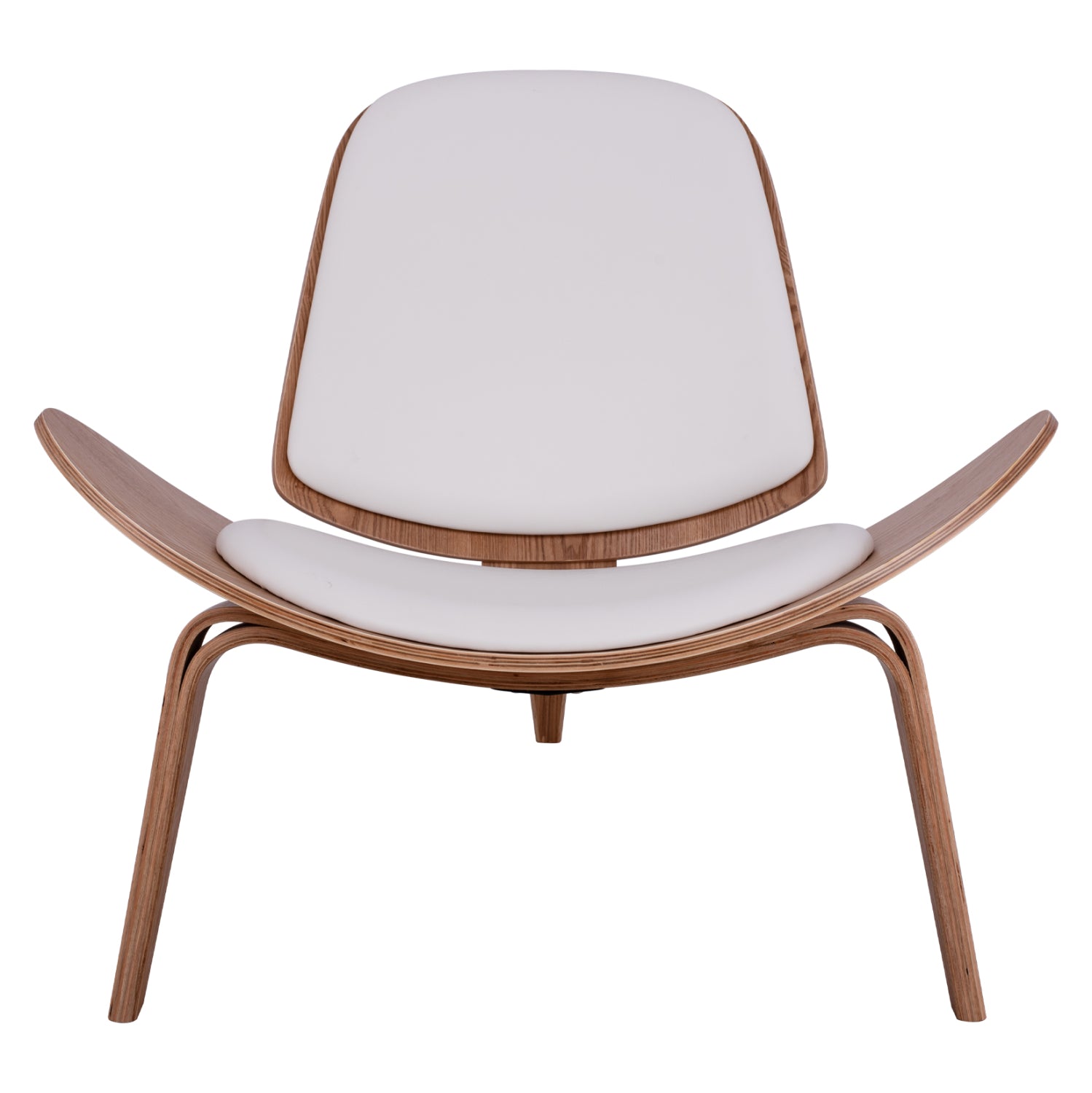 Фотьойл Superior P., естествен цвят, бели възглавници PU 89x83x76 см
