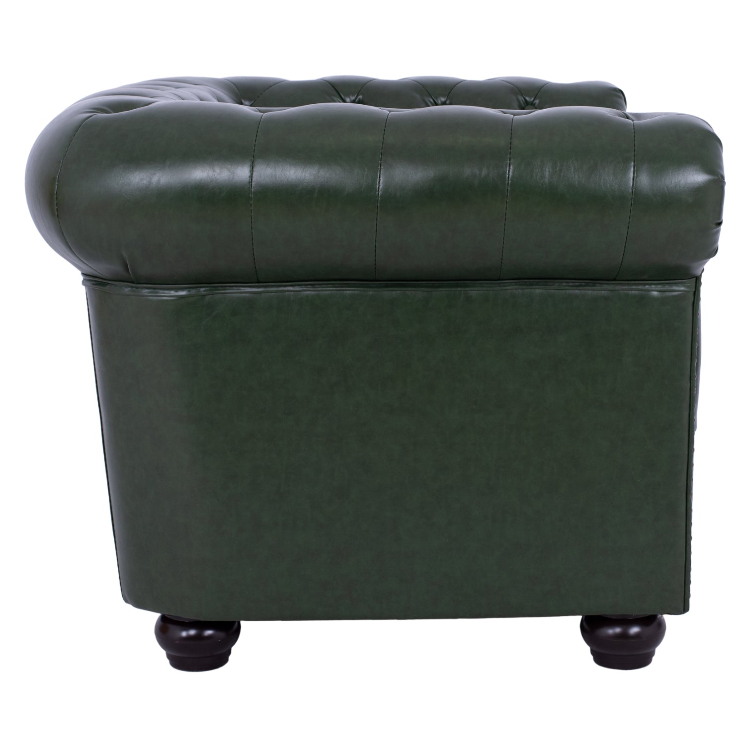 Фотьойл T. Chesterfield POLINA кипарис зелено PU 106x87x70H см.
