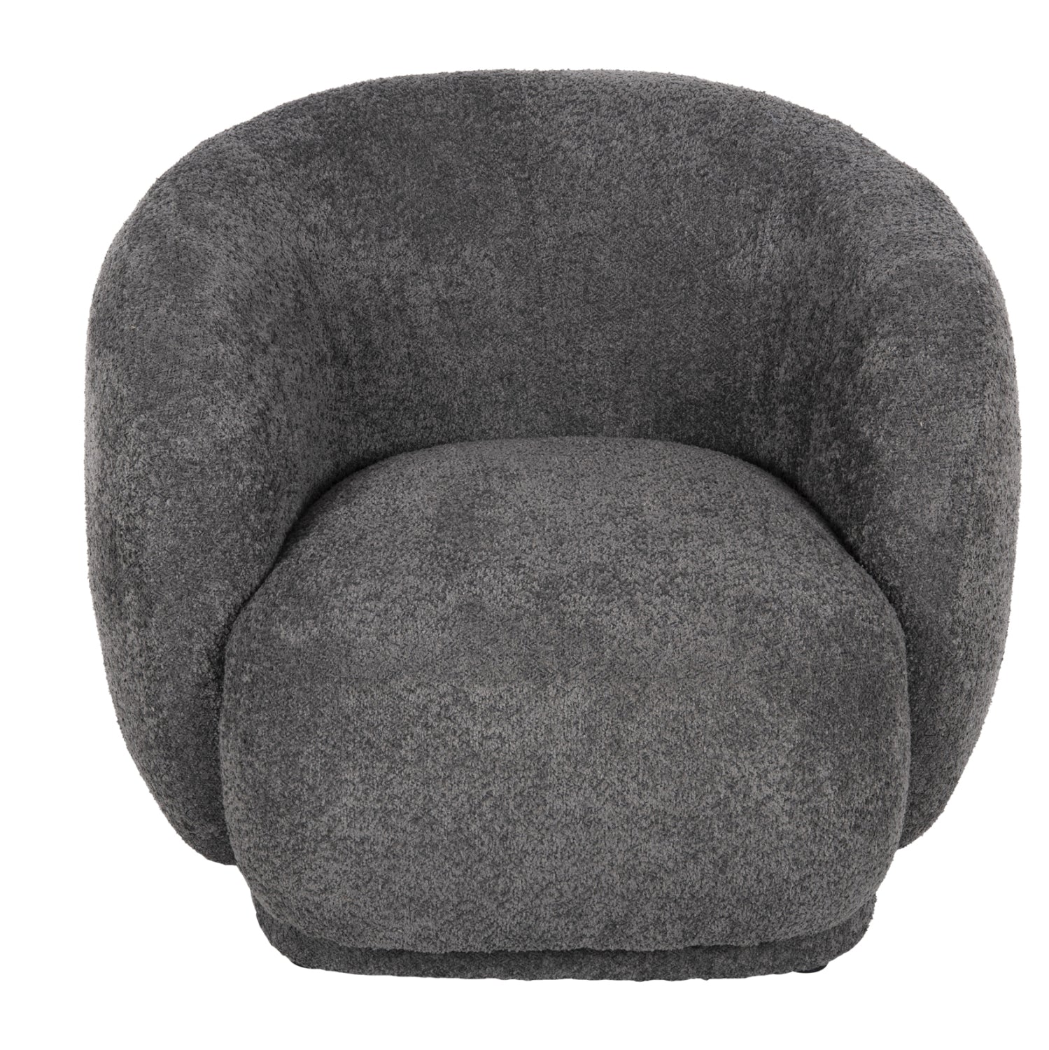 Фотьойл KARPEN сив букле плат 93x87x78H cm.