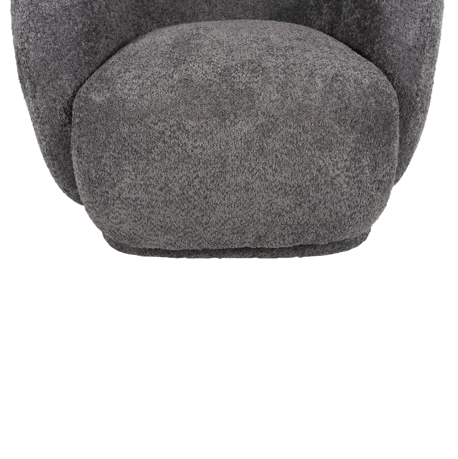 Фотьойл KARPEN сив букле плат 93x87x78H cm.