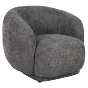Фотьойл KARPEN сив букле плат 93x87x78H cm.