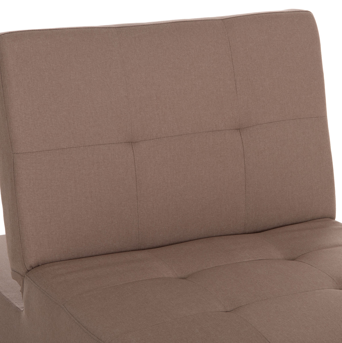 Кресло легло LIBRE бежов плат 75x106x87Hcm