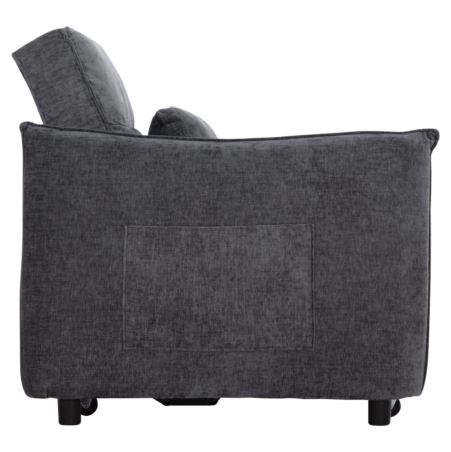 Разтегателно кресло ORYN сива тъкан 85x88x78Hсм.