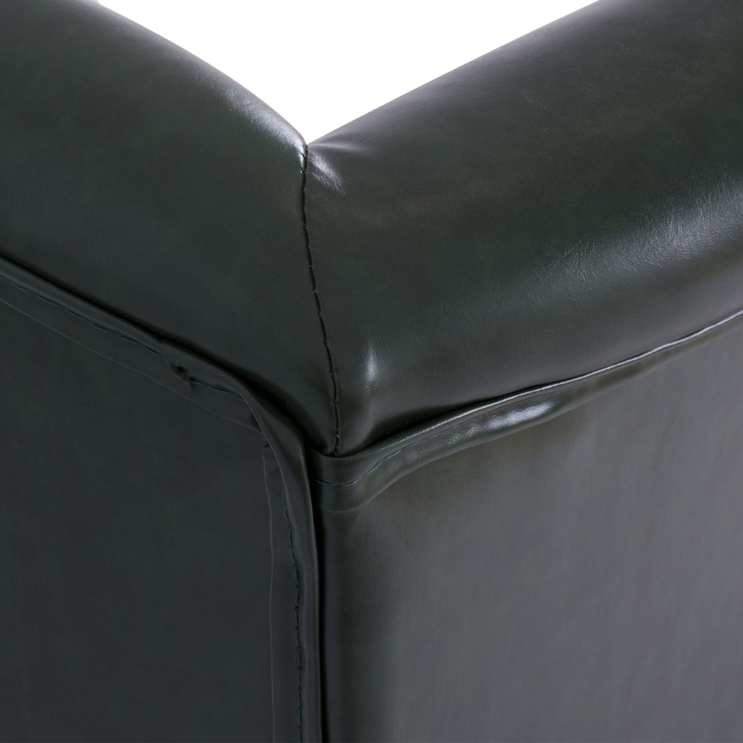 Фотьойл тип Chesterfield Polina,, кипарис зелено PU 83x79x104 см