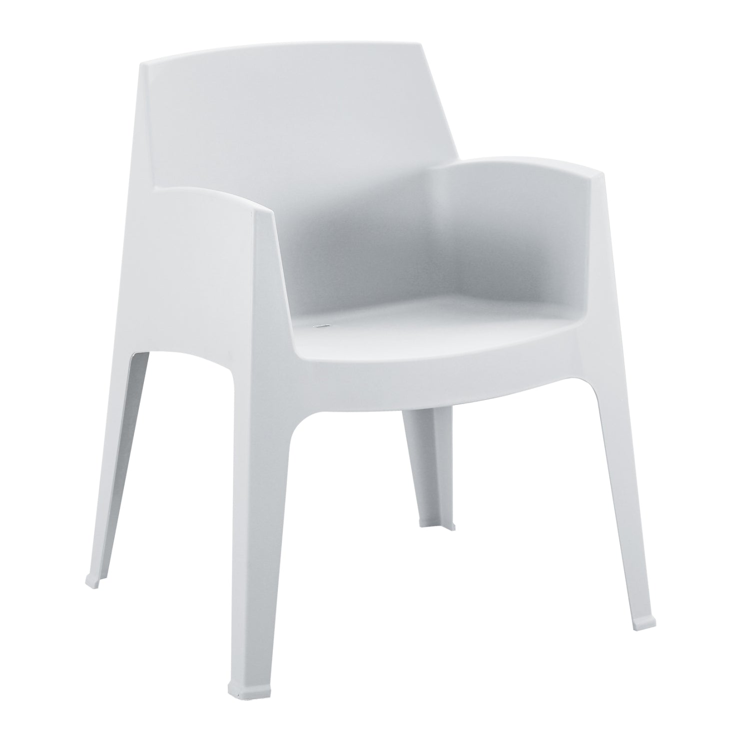 Полипропиленов фотьойл SLEEK бял 68x63x82.5см