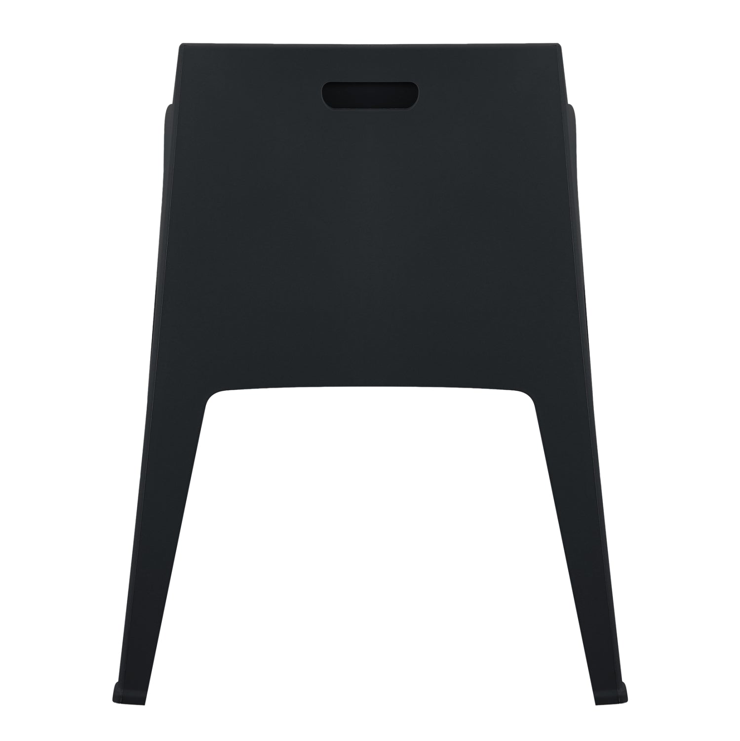 Полипропиленов фотьойл SLEEK черен 68x63x82.5см