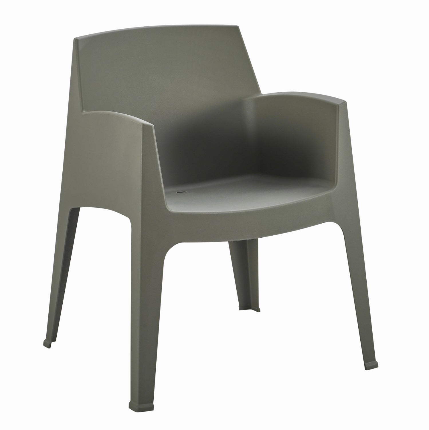 Полипропиленов фотьойл SLEEK тъмнозелен 68x63x82.5см