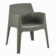 Полипропиленов фотьойл SLEEK тъмнозелен 68x63x82.5см