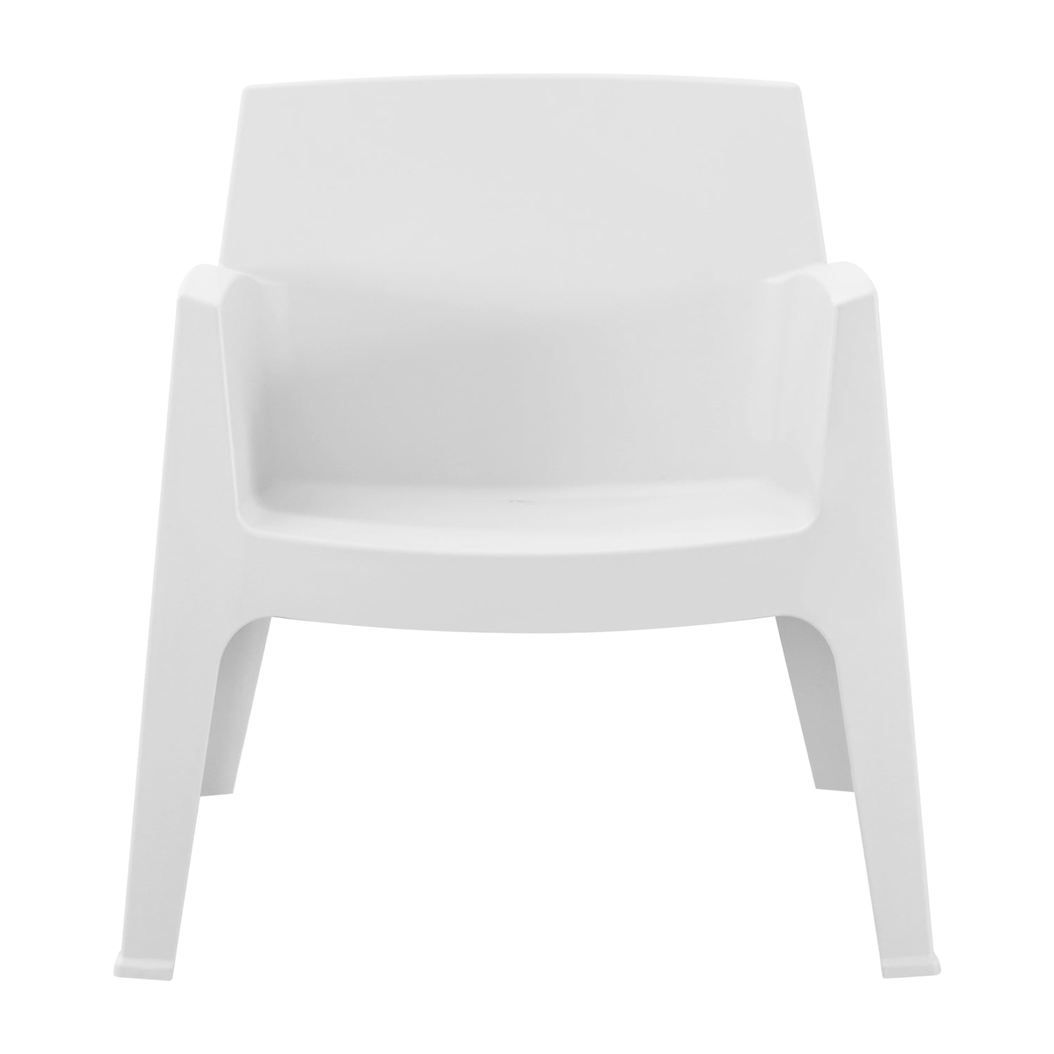 ПОЛИПРОПИЛЕНОВ ЛАУНДЖ ФОТЬОЙЛ SLEEK БЯЛ 62x68x73Hсм.
