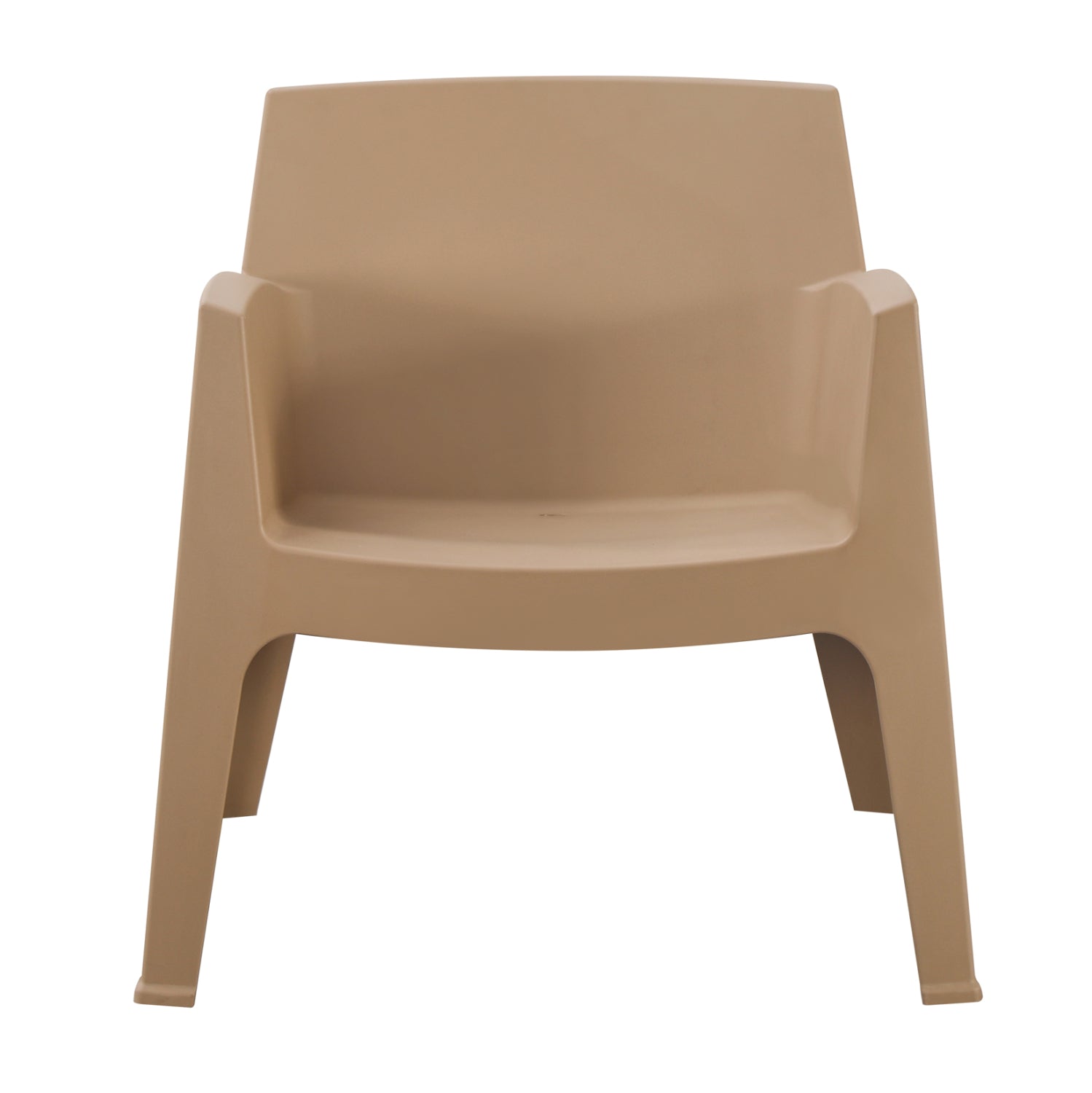 ПОЛИПРОПИЛЕНОВ ЛАУНДЖ ФОТЬОЙЛ SLEEK КАПУЧИНО 62x68x73Hсм.
