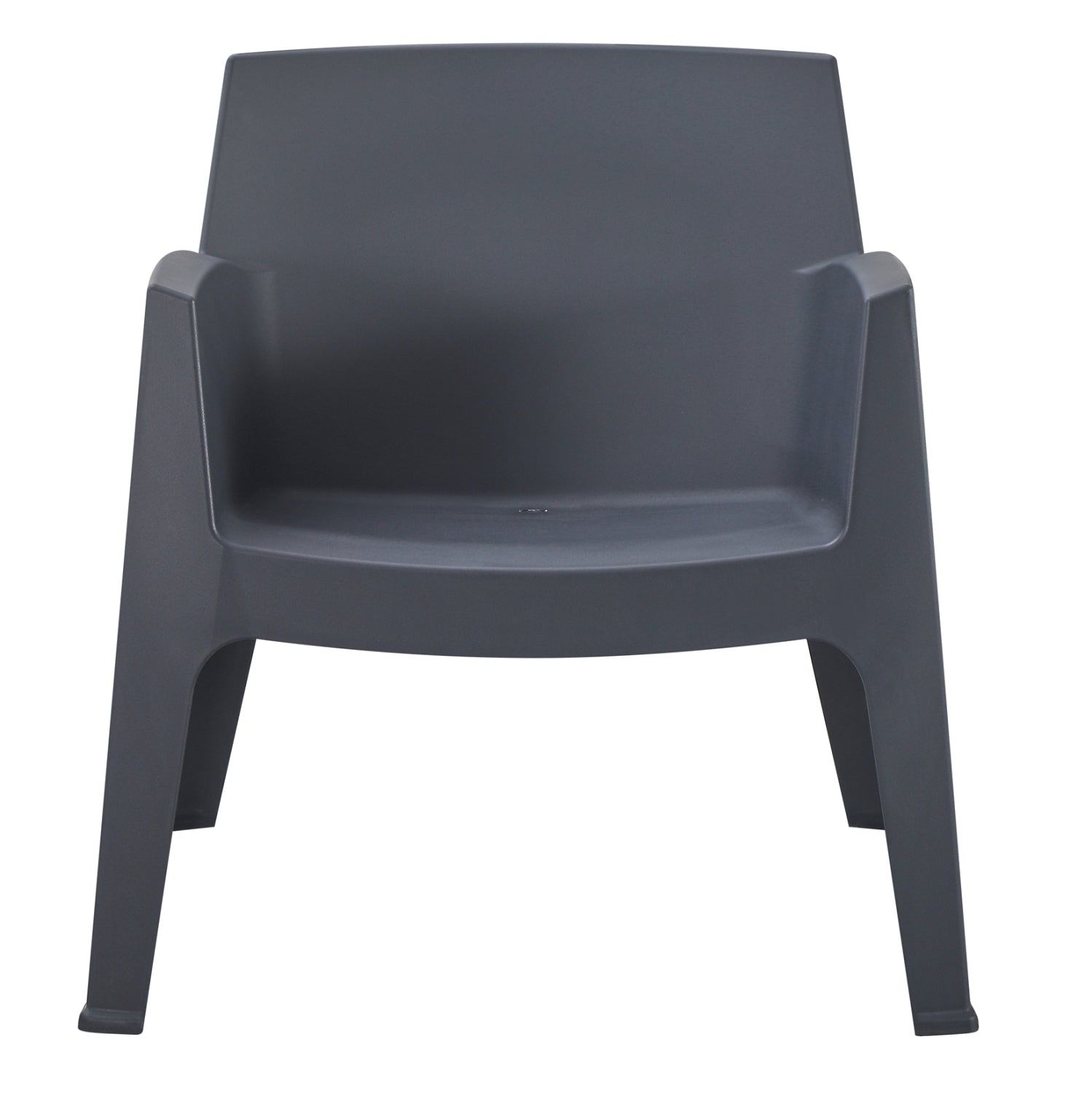 ПОЛИПРОПИЛЕНОВ ЛАУНДЖ ФОТЬОЙЛ SLEEK СИВ 62x68x73Hсм.