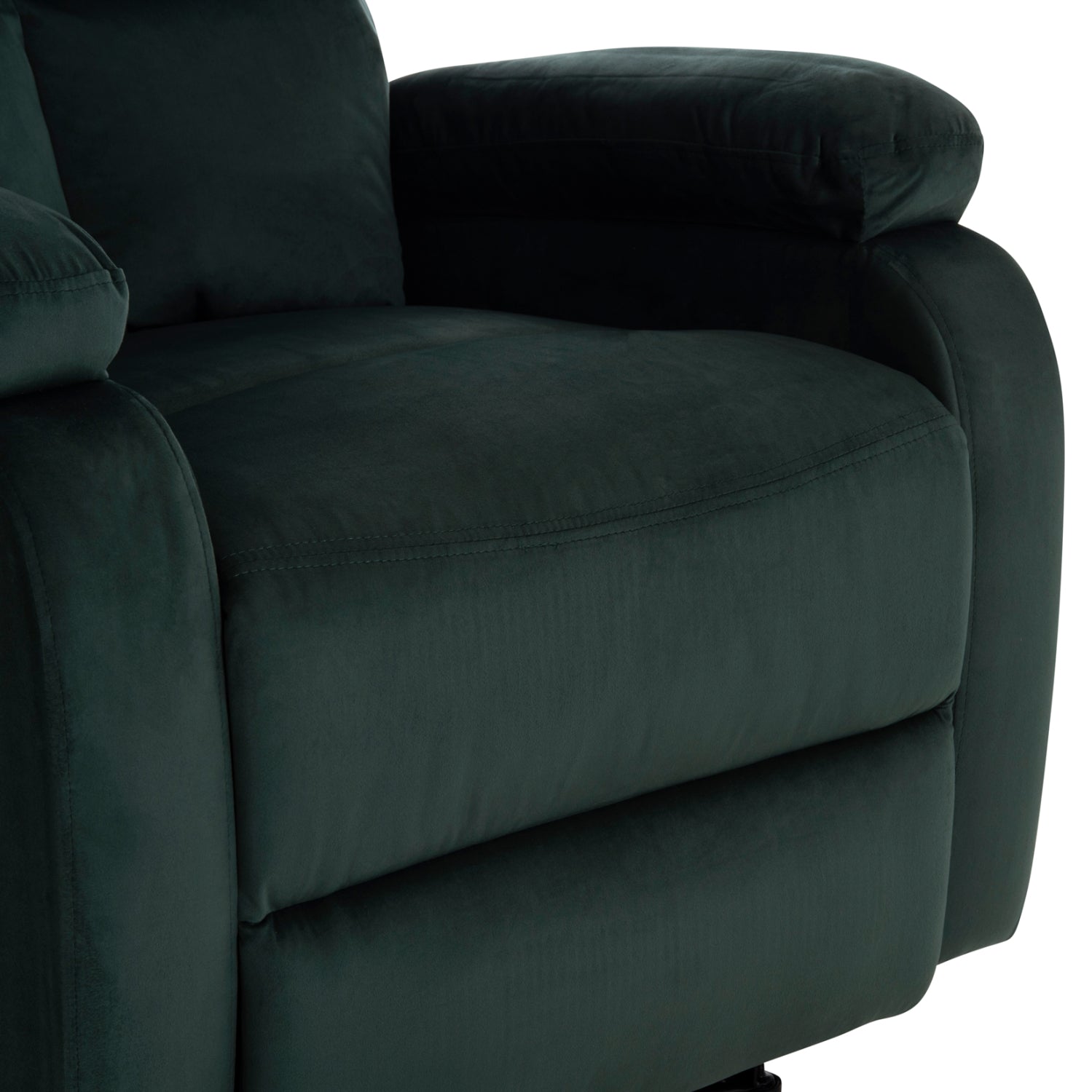 Фотьойл RELAX DIONI зелен кадифе 85x90x100 см