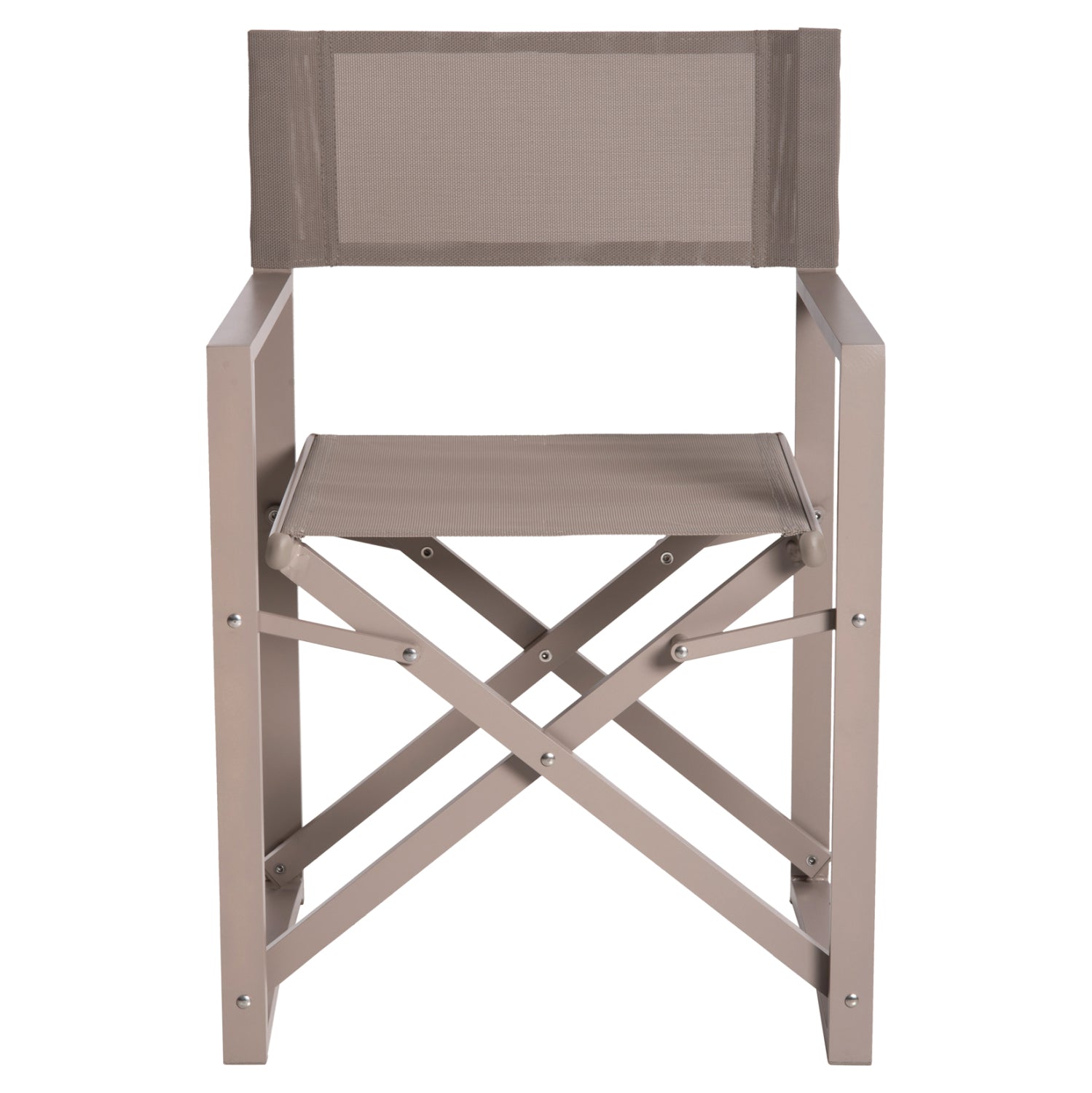 ДИРЕКТОРСКИ СТОЛ ALUMINUM DUPRE ЦВЯТ ШАМПАНСКО 57x48,5x85.5Всм.