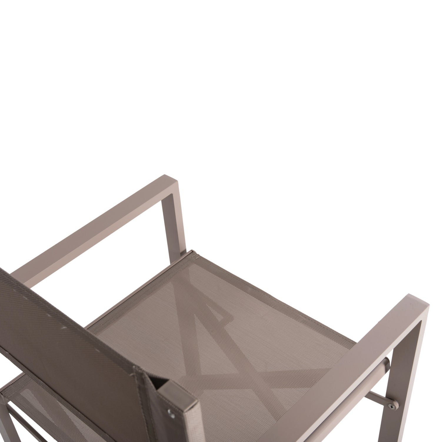ДИРЕКТОРСКИ СТОЛ ALUMINUM DUPRE ЦВЯТ ШАМПАНСКО 57x48,5x85.5Всм.